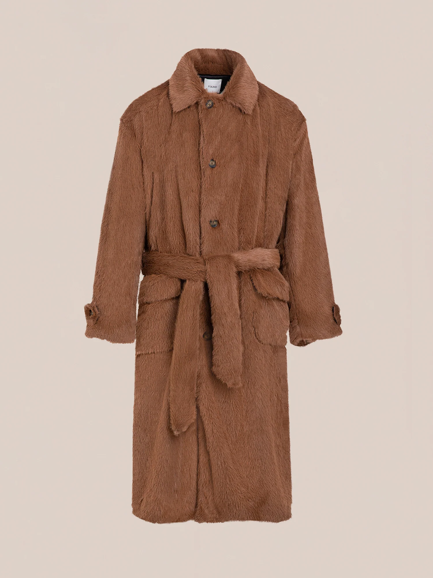 Long Faux Fur Coat - Image 8