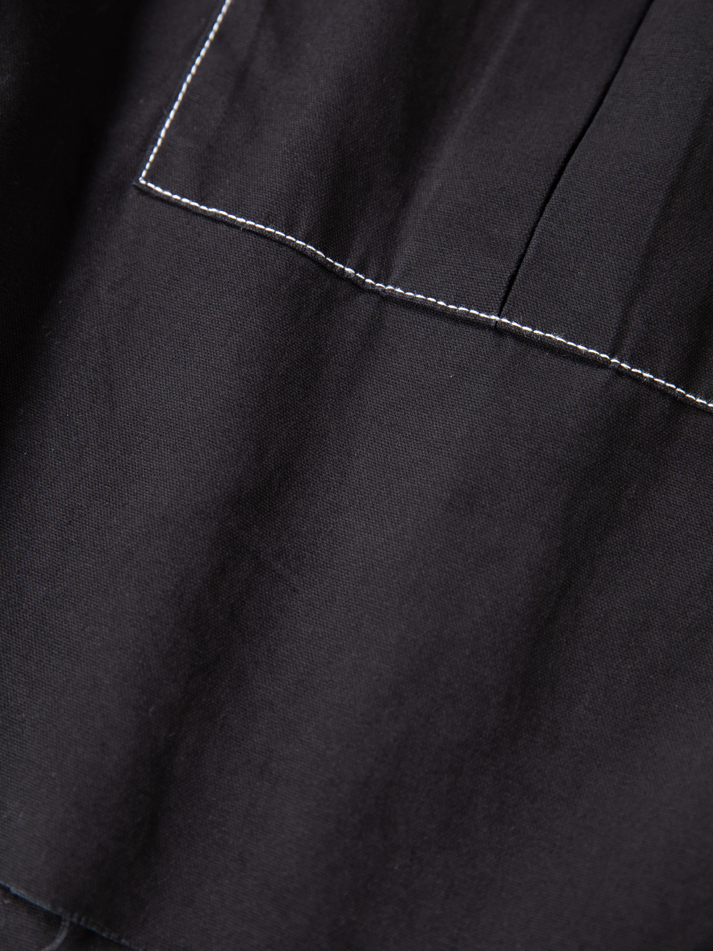 Lucca Black Contrast Pocket Trouser Shorts - Image 7