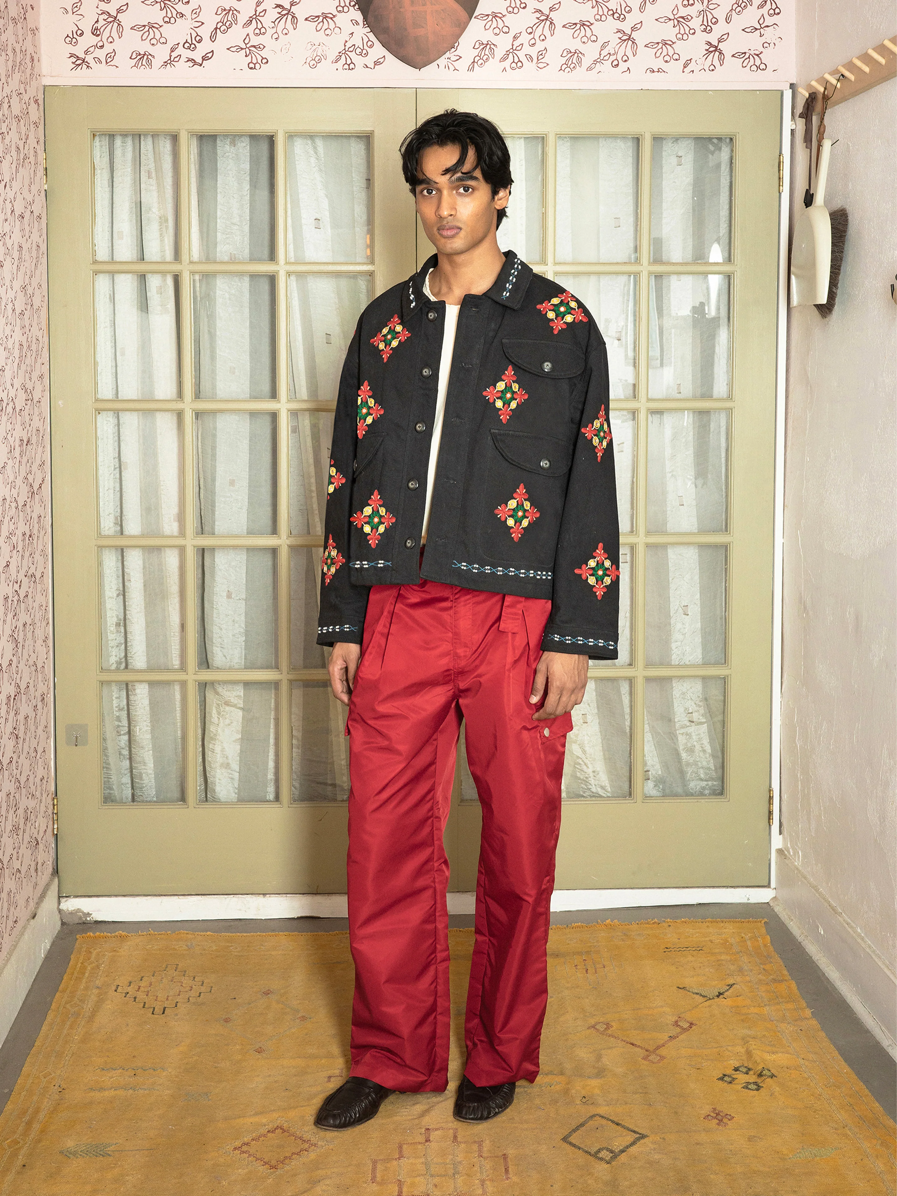 Mirror Ornament Hand Embroidered Work Jacket - Image 7