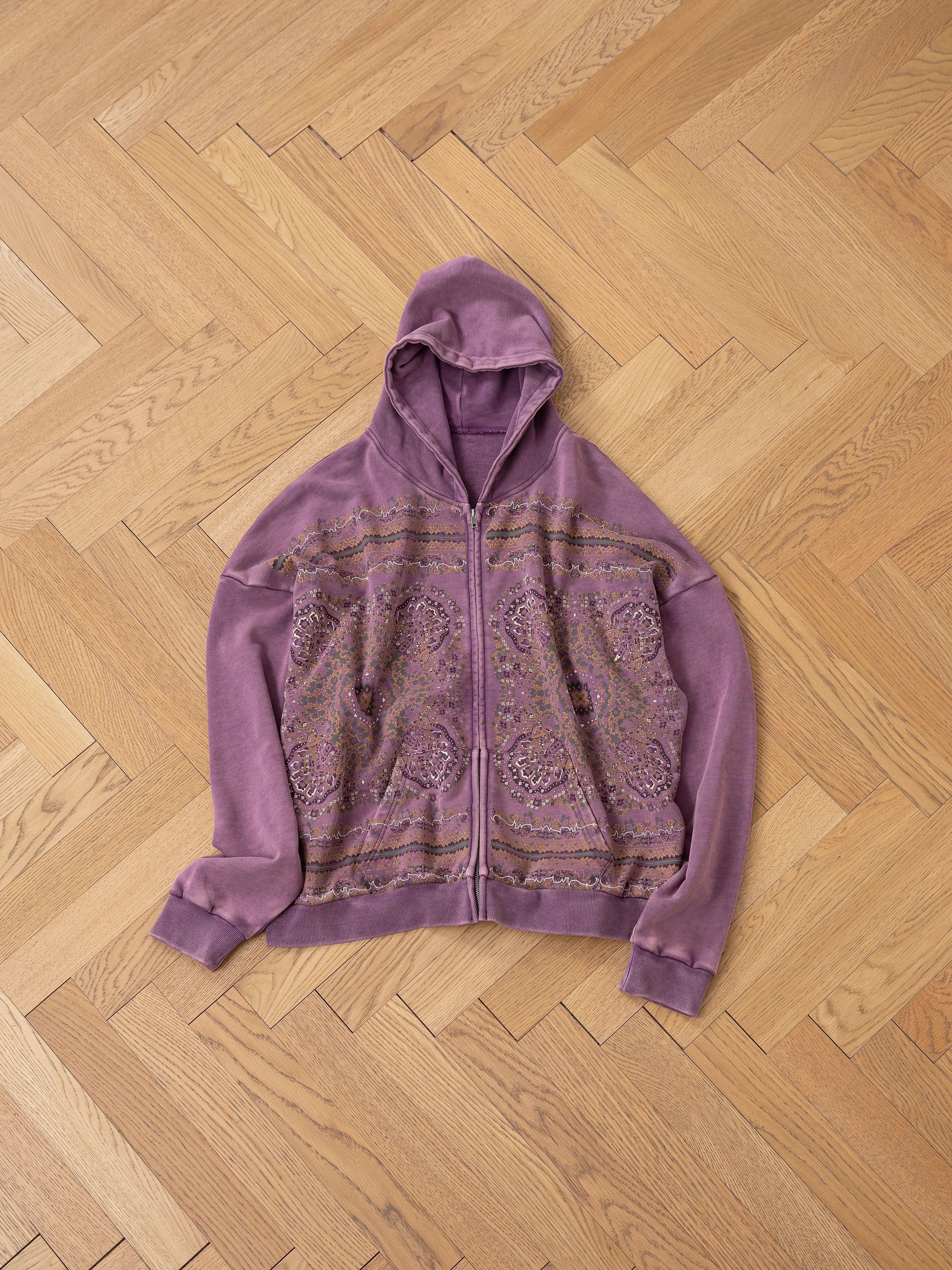 Motif Zip-Up Hoodie - Image 12