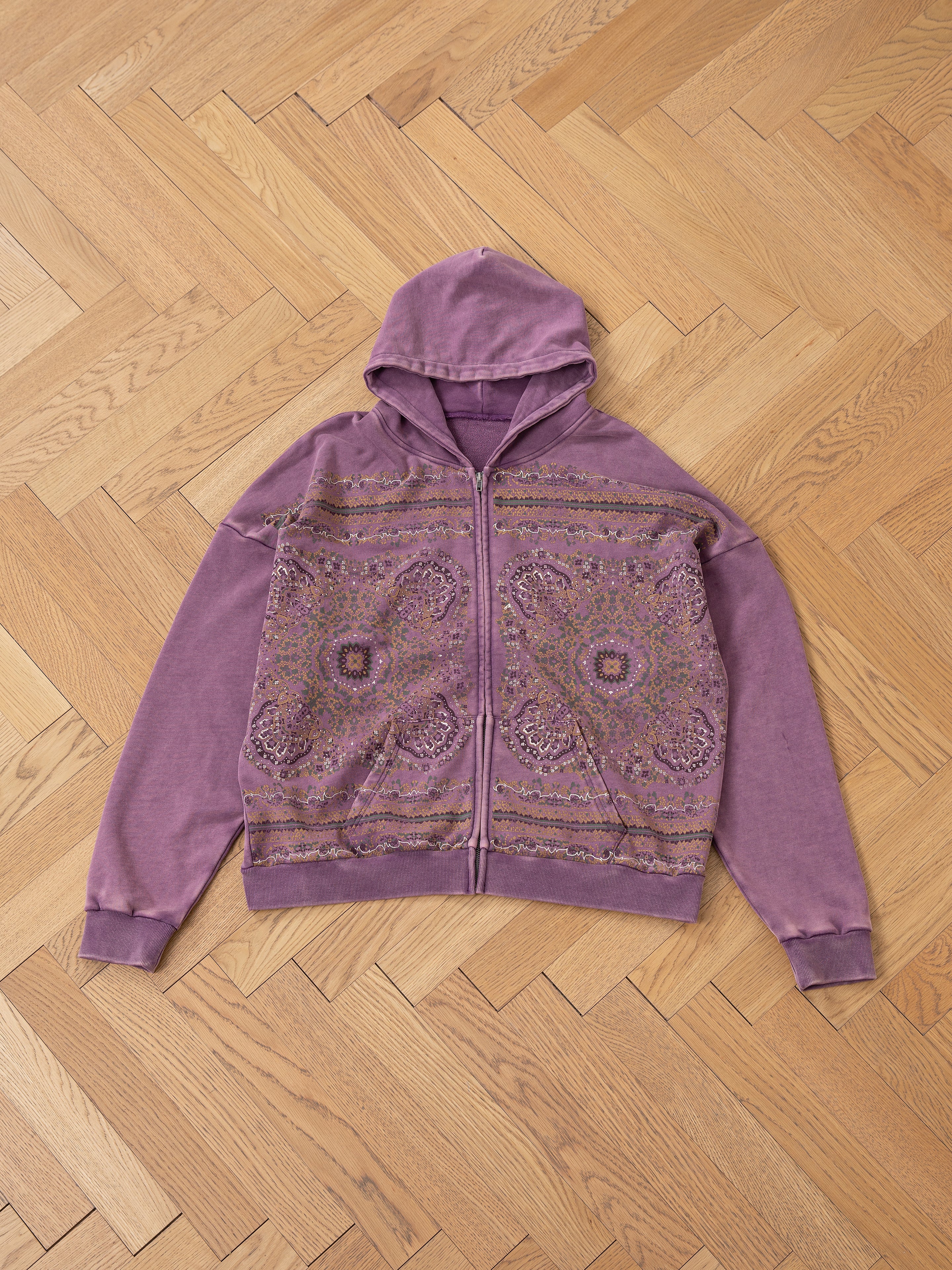 Motif Zip-Up Hoodie - Image 9