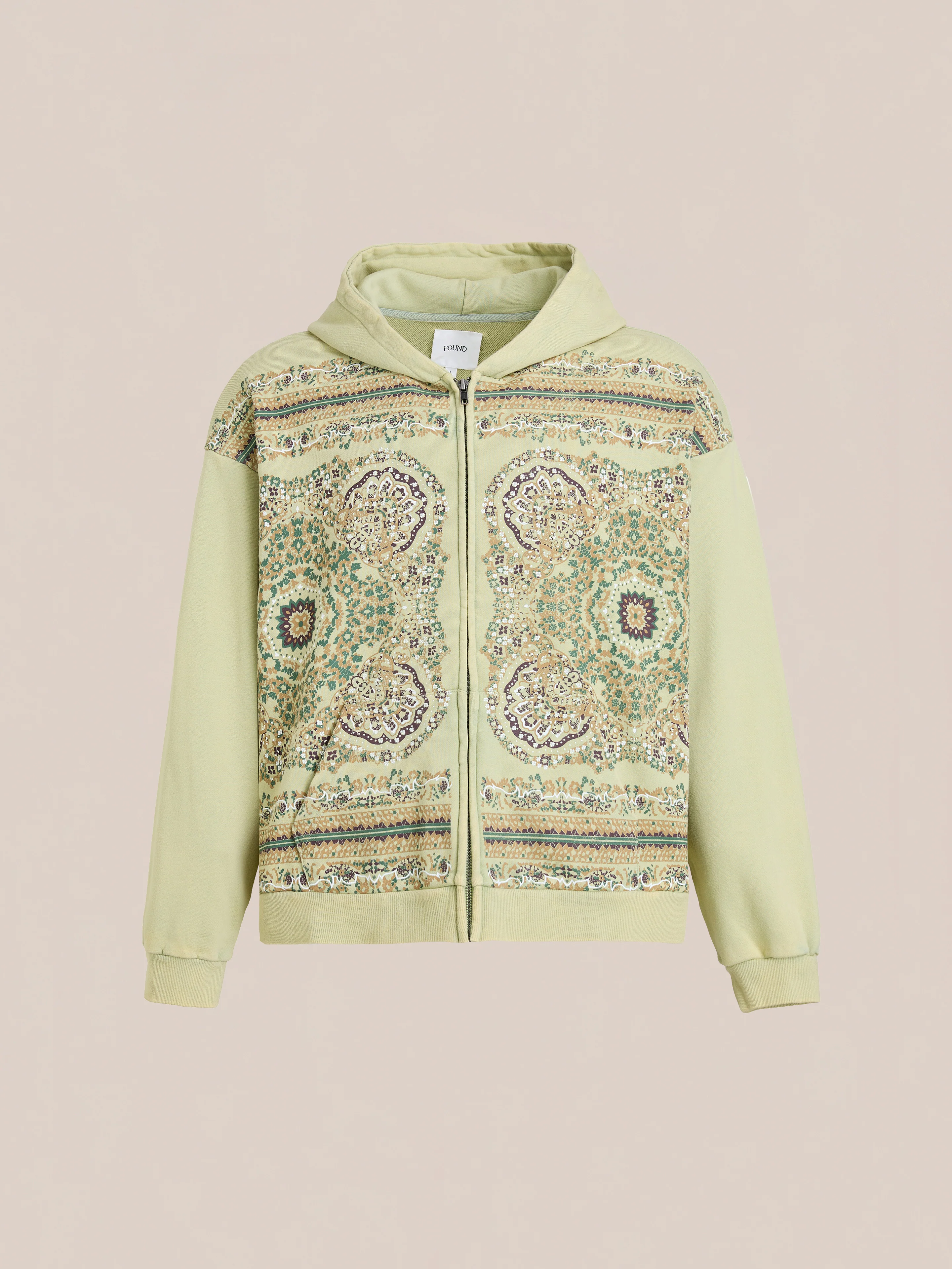 Motif Zip-Up Hoodie - Image 4