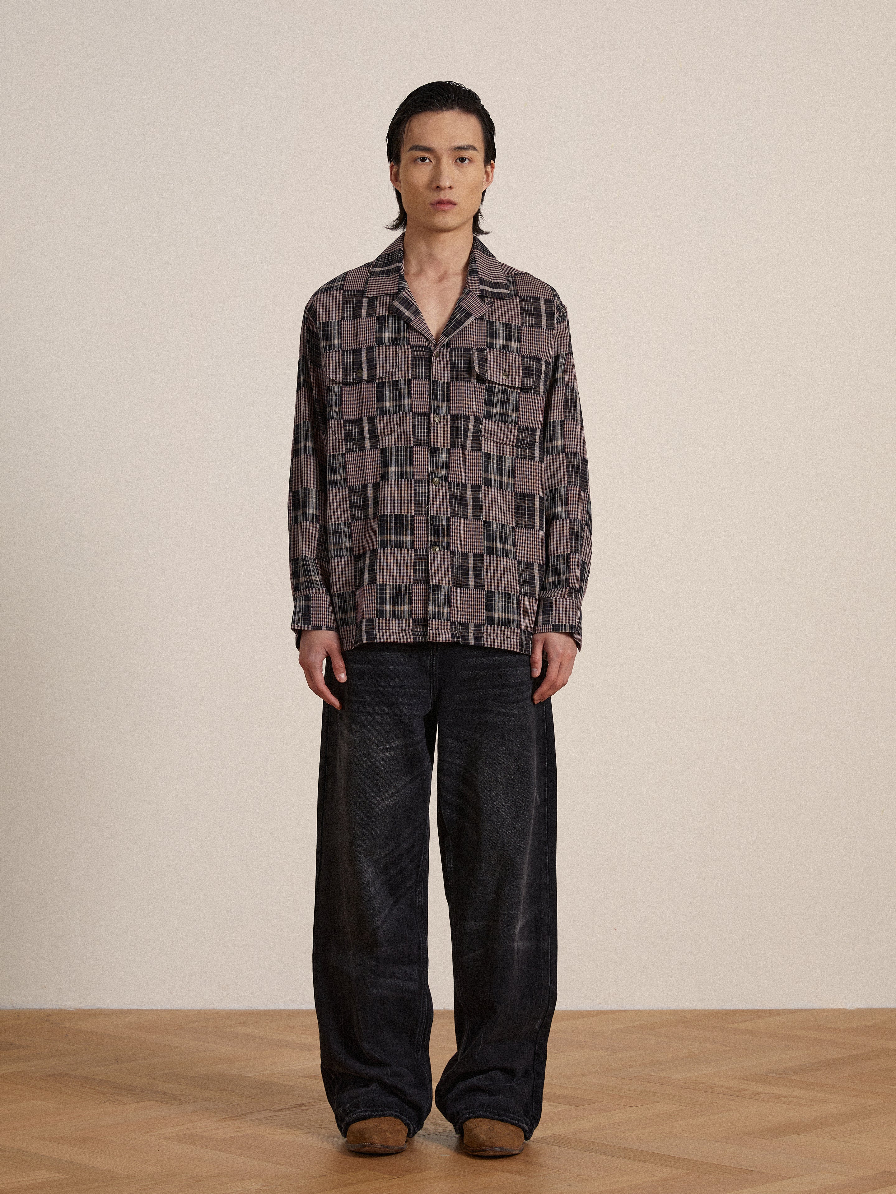 Multi-Flannel LS Camp Shirt - Image 2