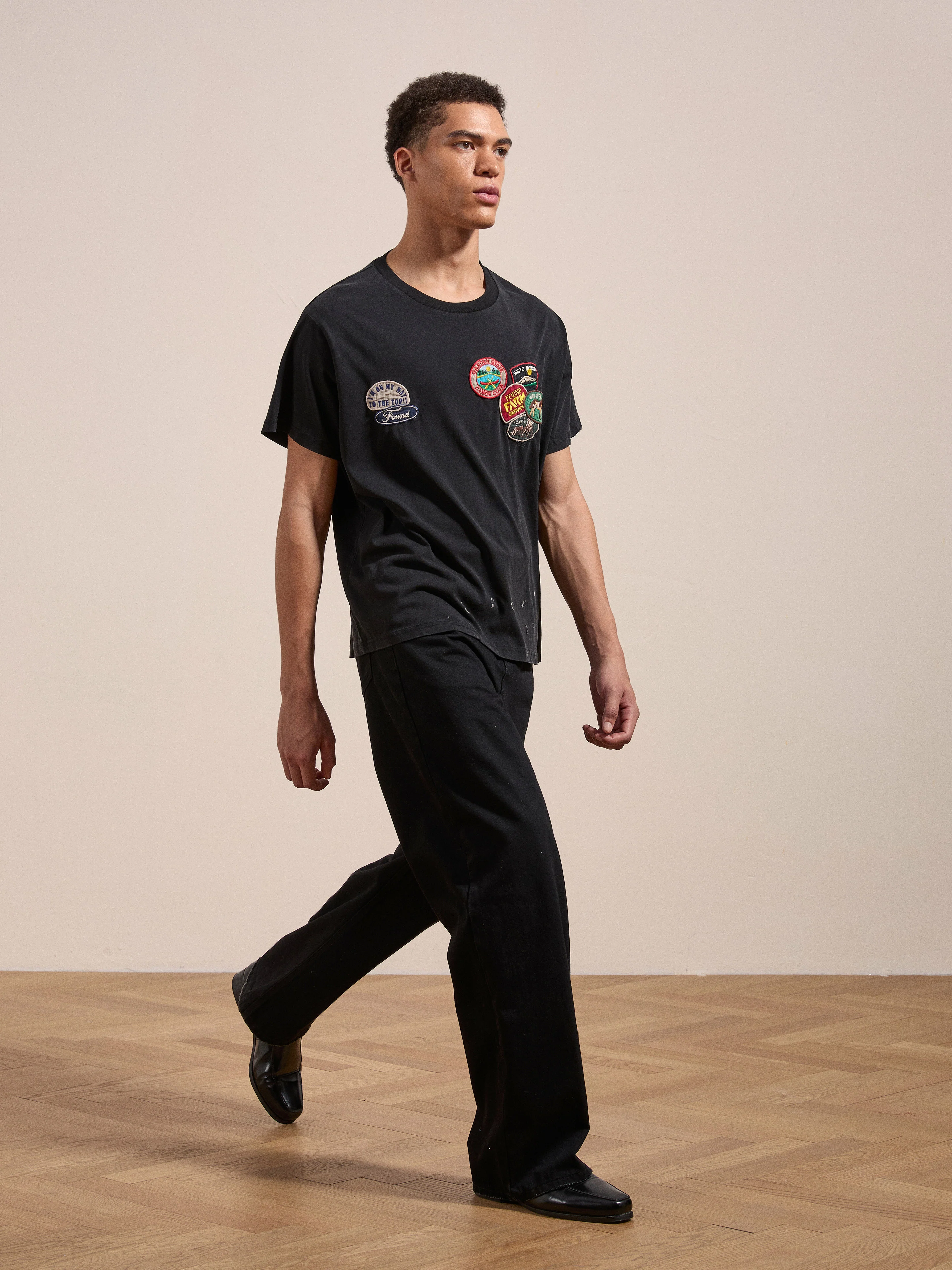 Multi Patch Washed Tee - Image 4