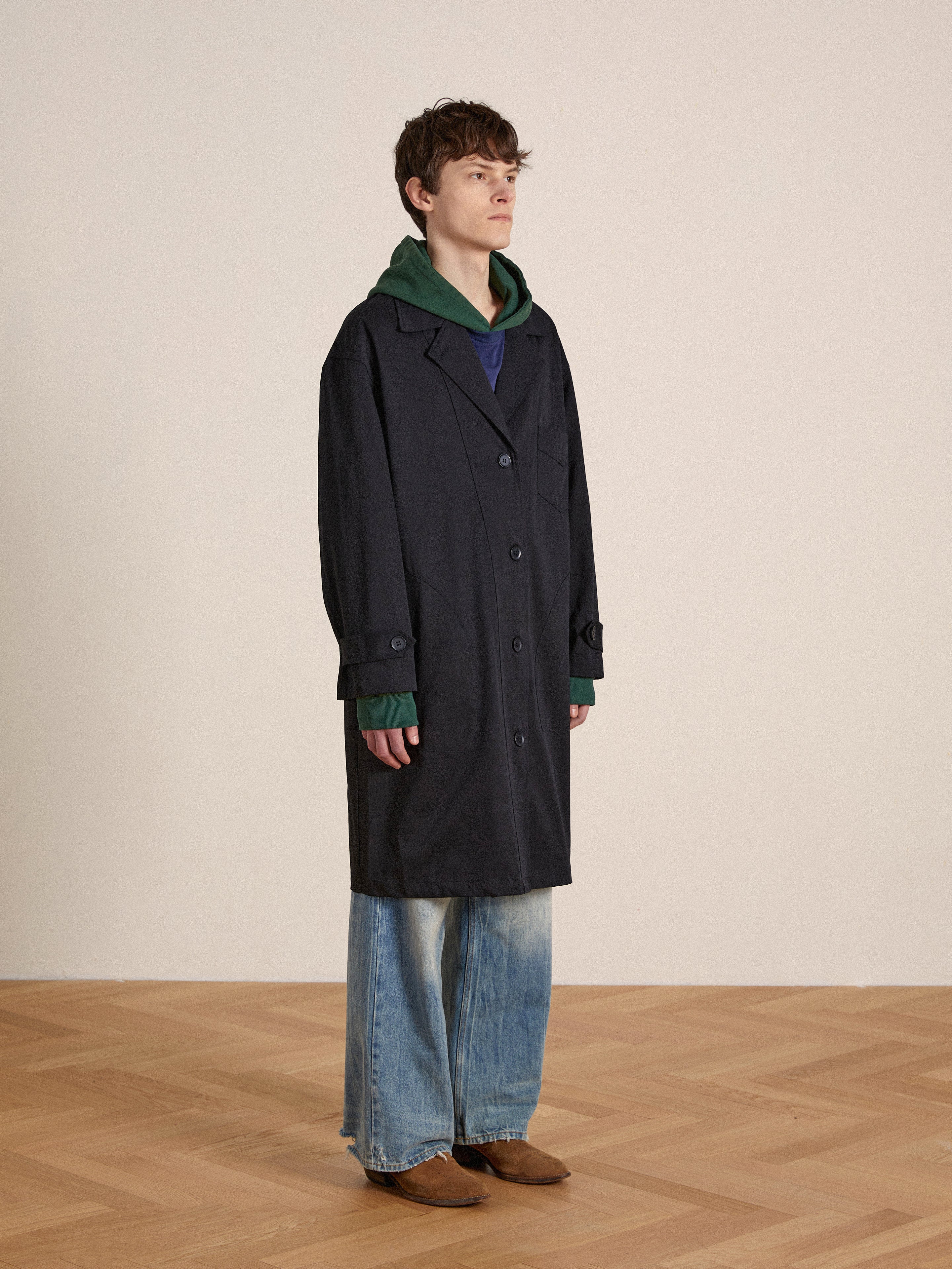 Naval Trench Coat - Image 8