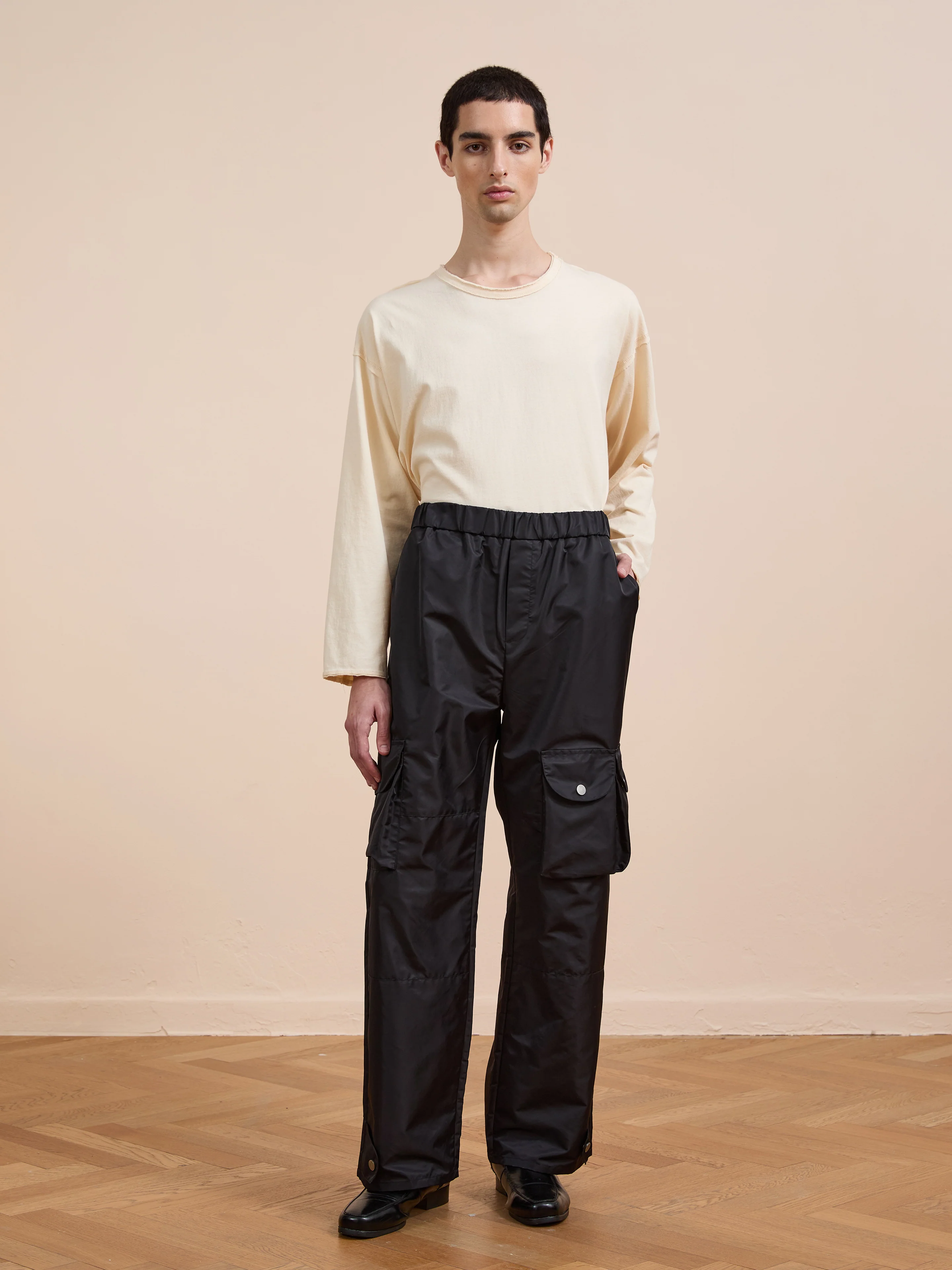 Nylon Cargo Pants - Image 11
