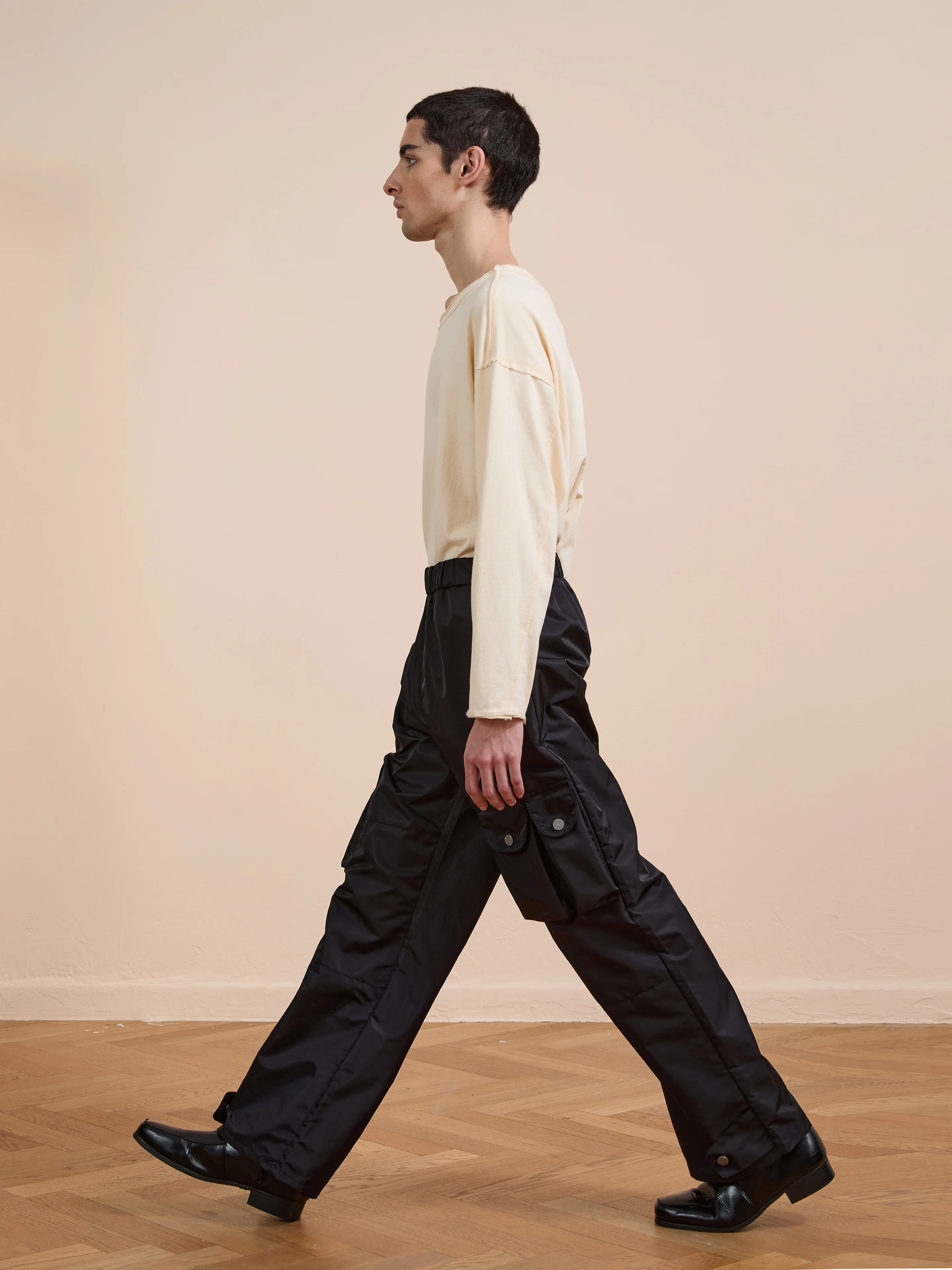 Nylon Cargo Pants - Image 12