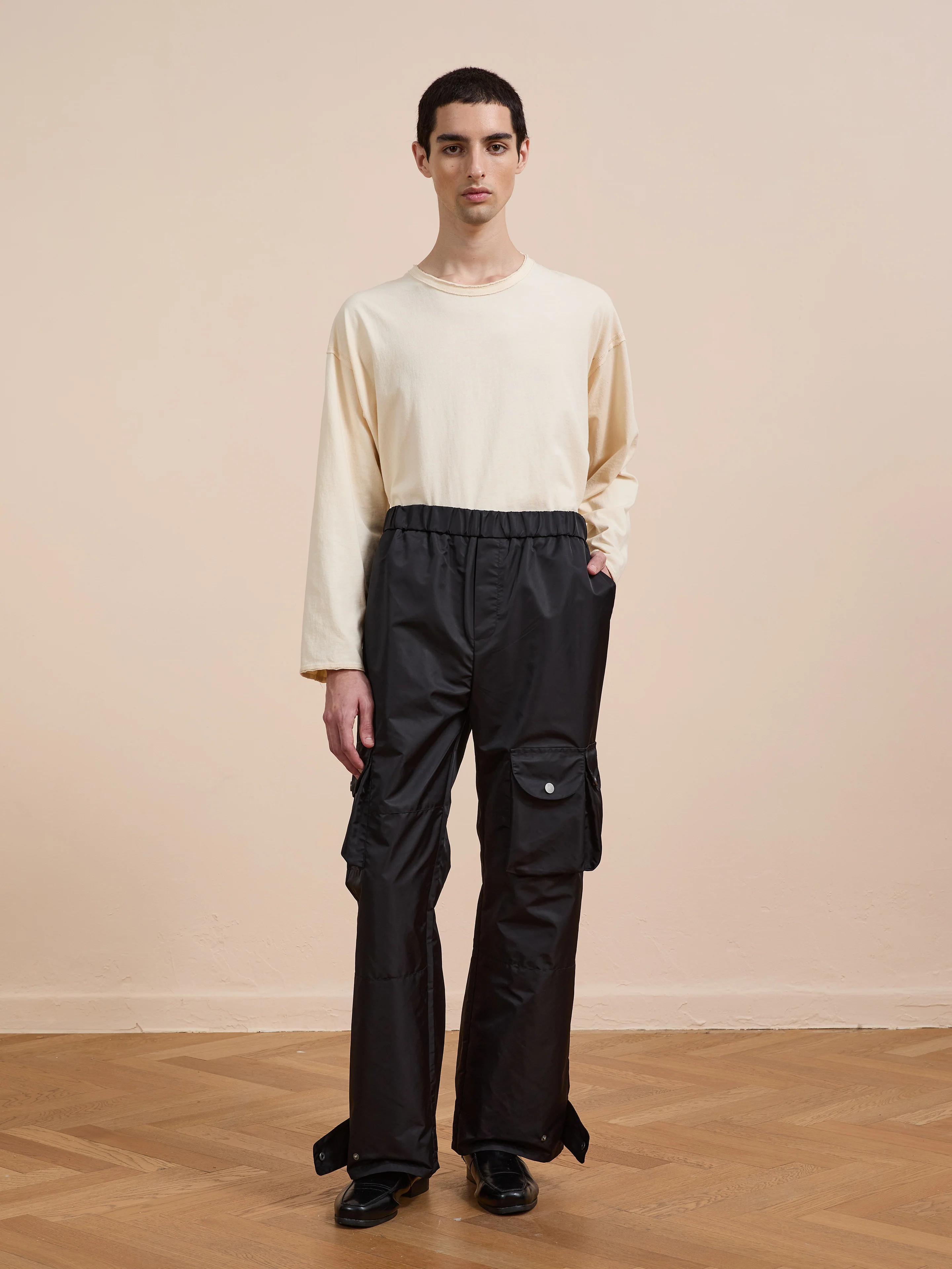 Nylon Cargo Pants - Image 4