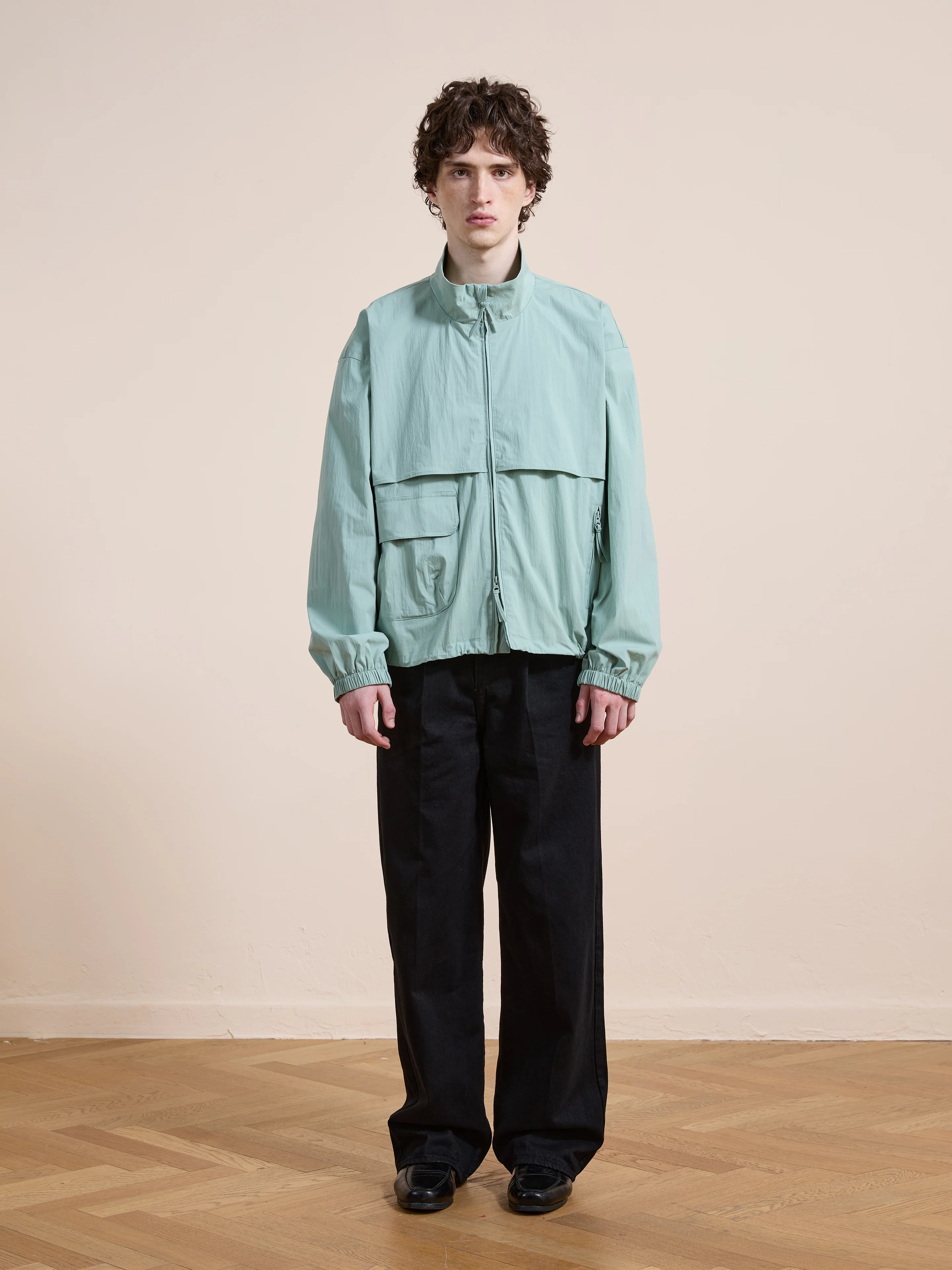 Nylon Pocket Track Jacket - Image 6