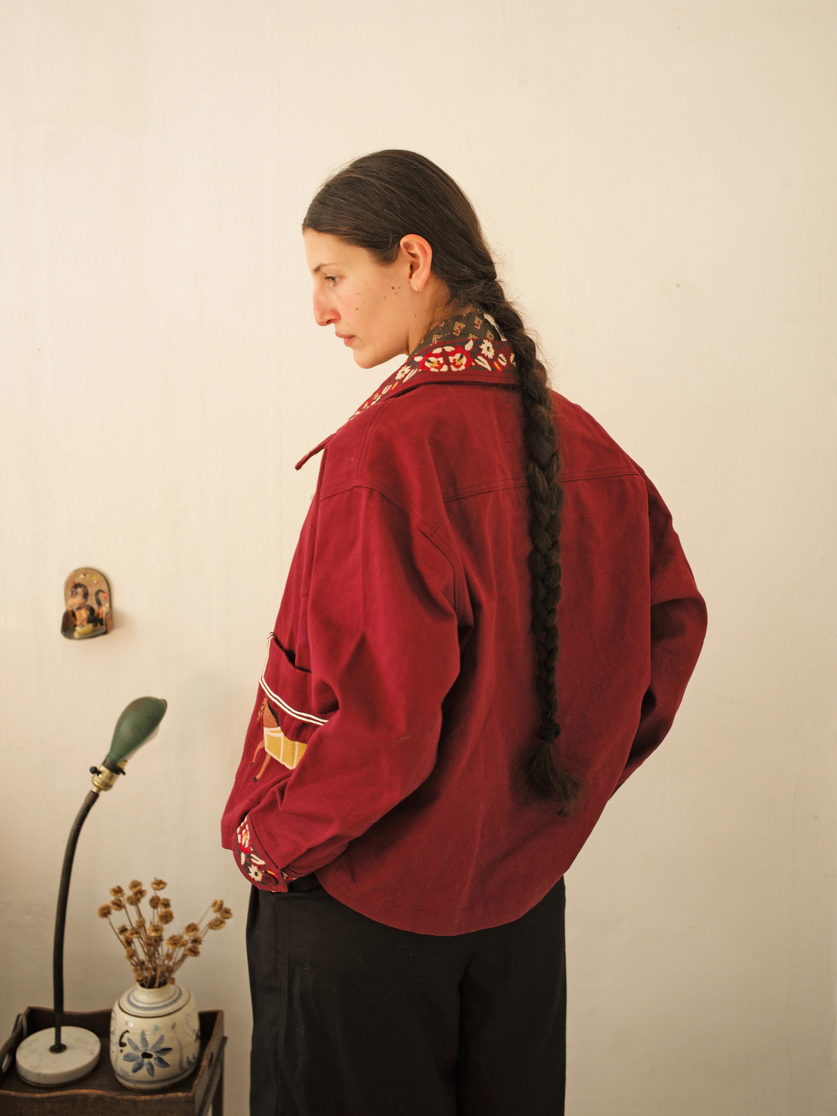 Oxblood Horse Equine Jacket - Image 11