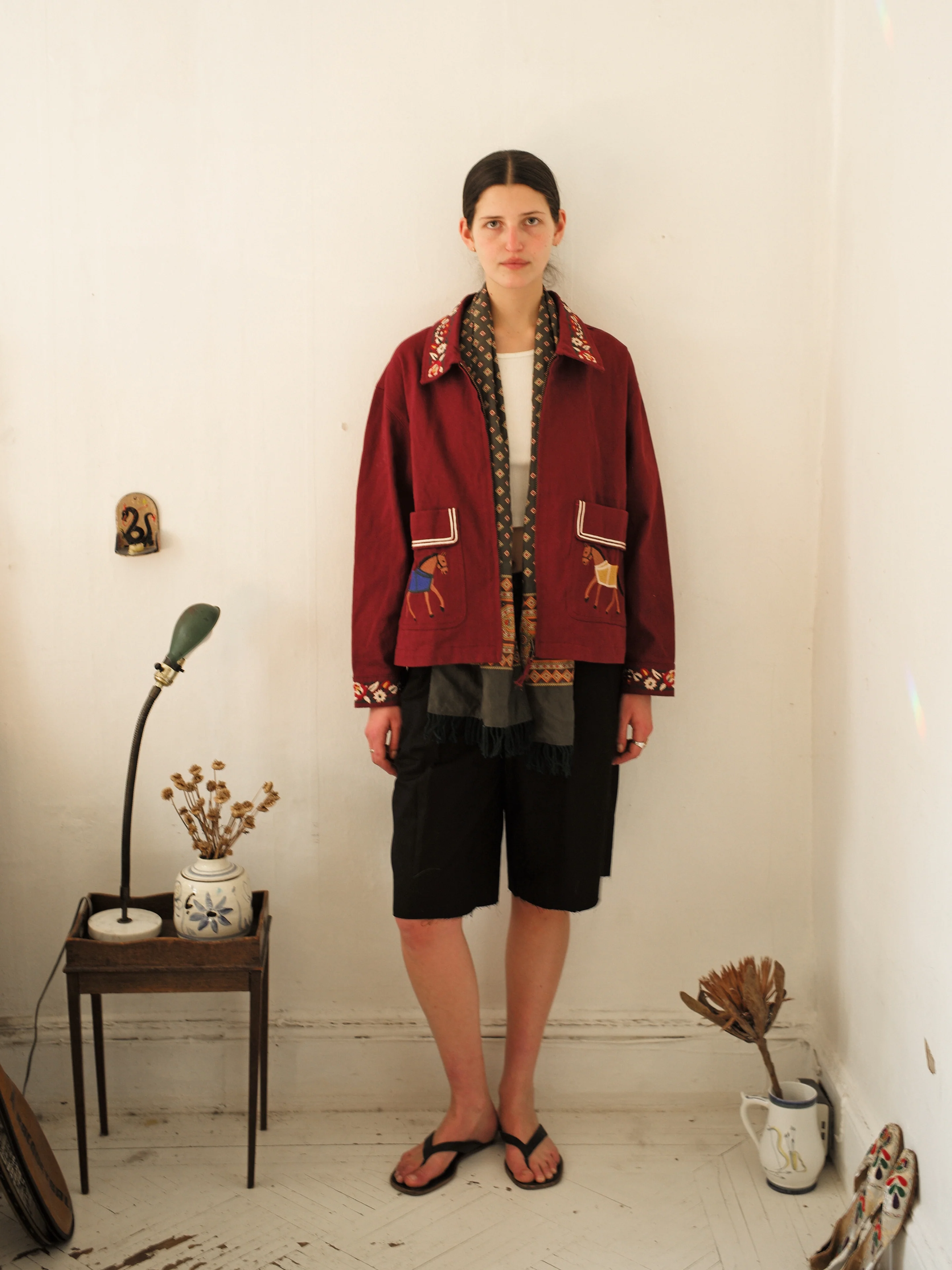 Oxblood Horse Equine Jacket - Image 12