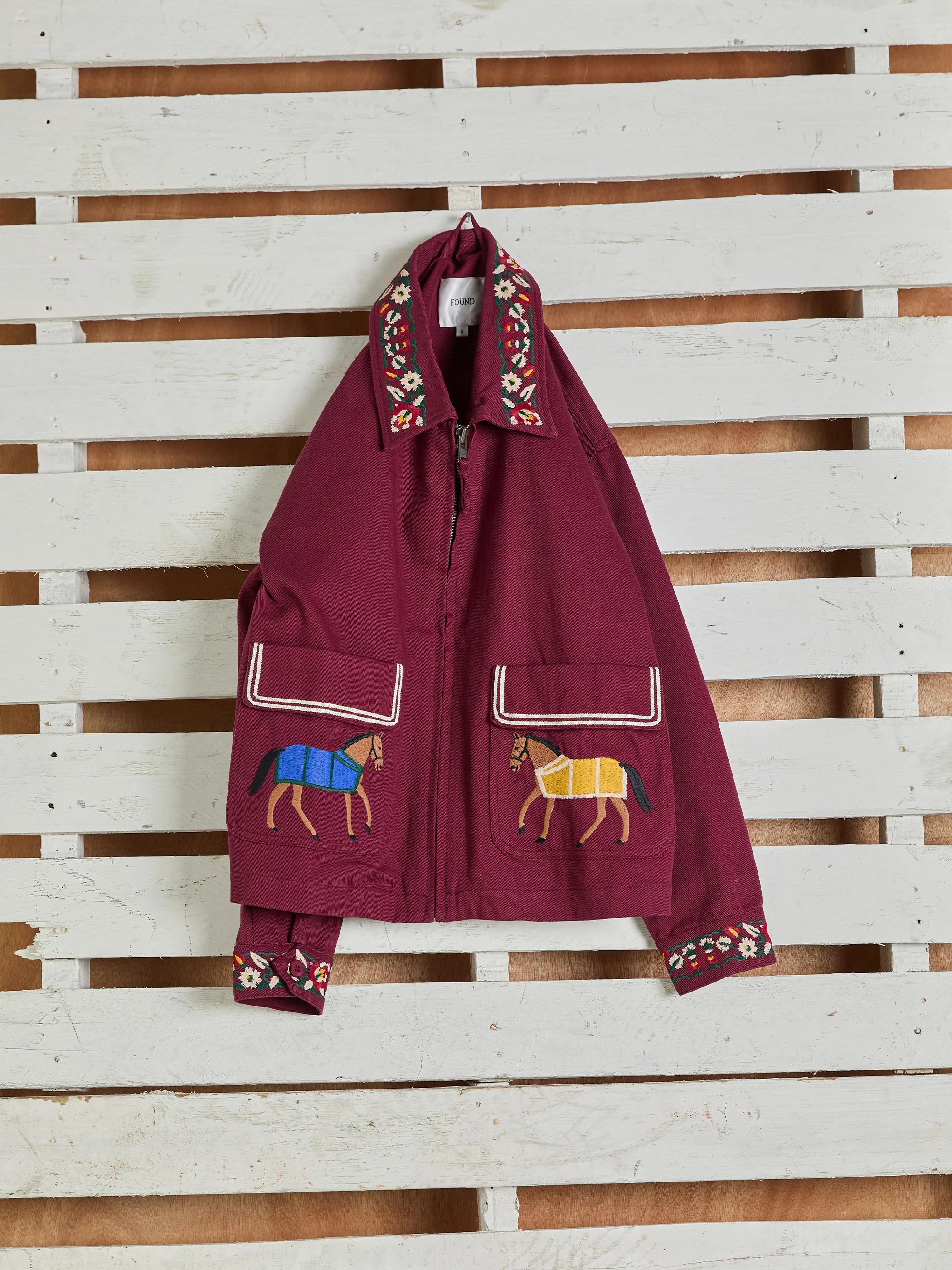 Oxblood Horse Equine Jacket - Image 14