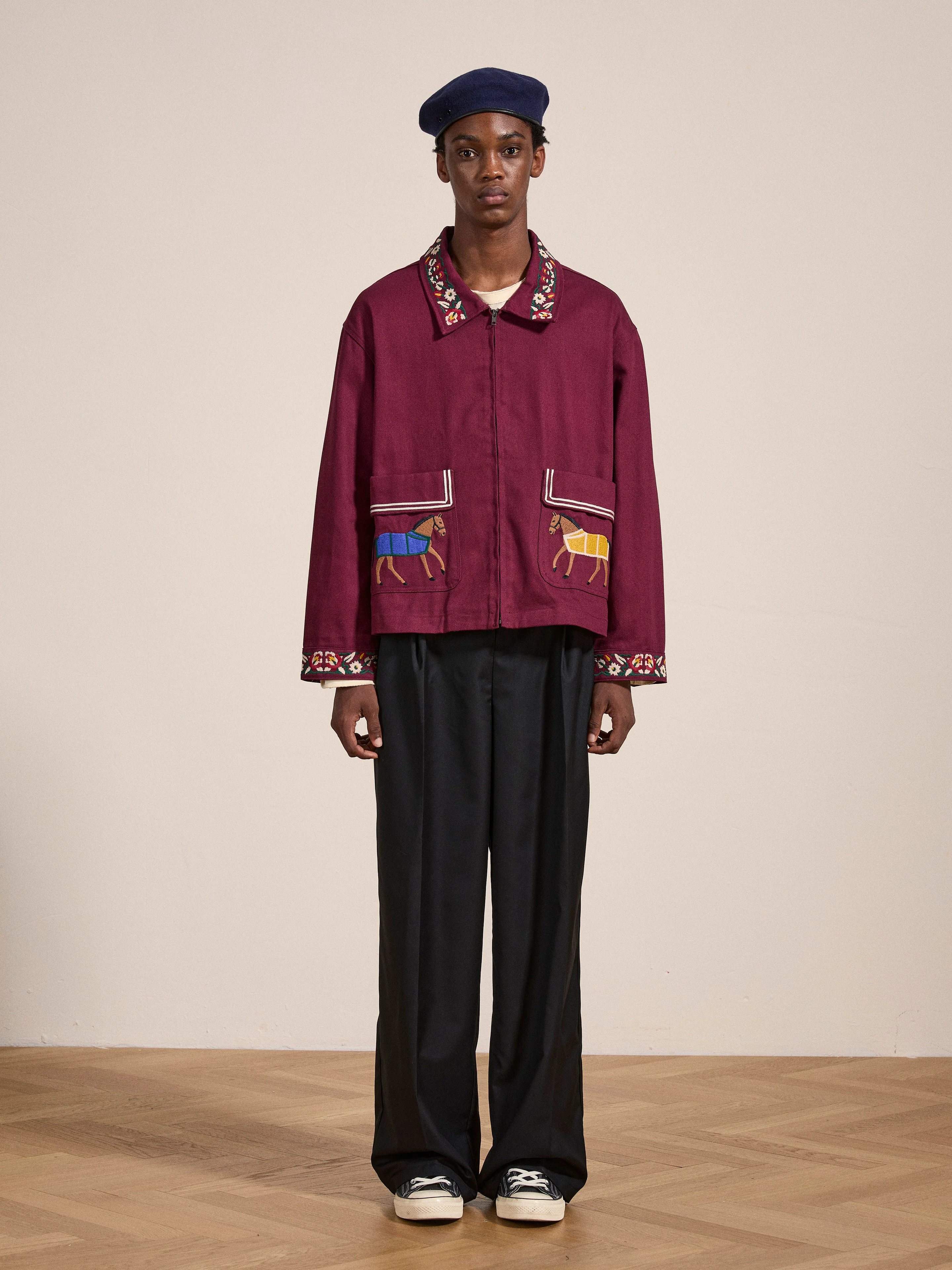 Oxblood Horse Equine Jacket - Image 4