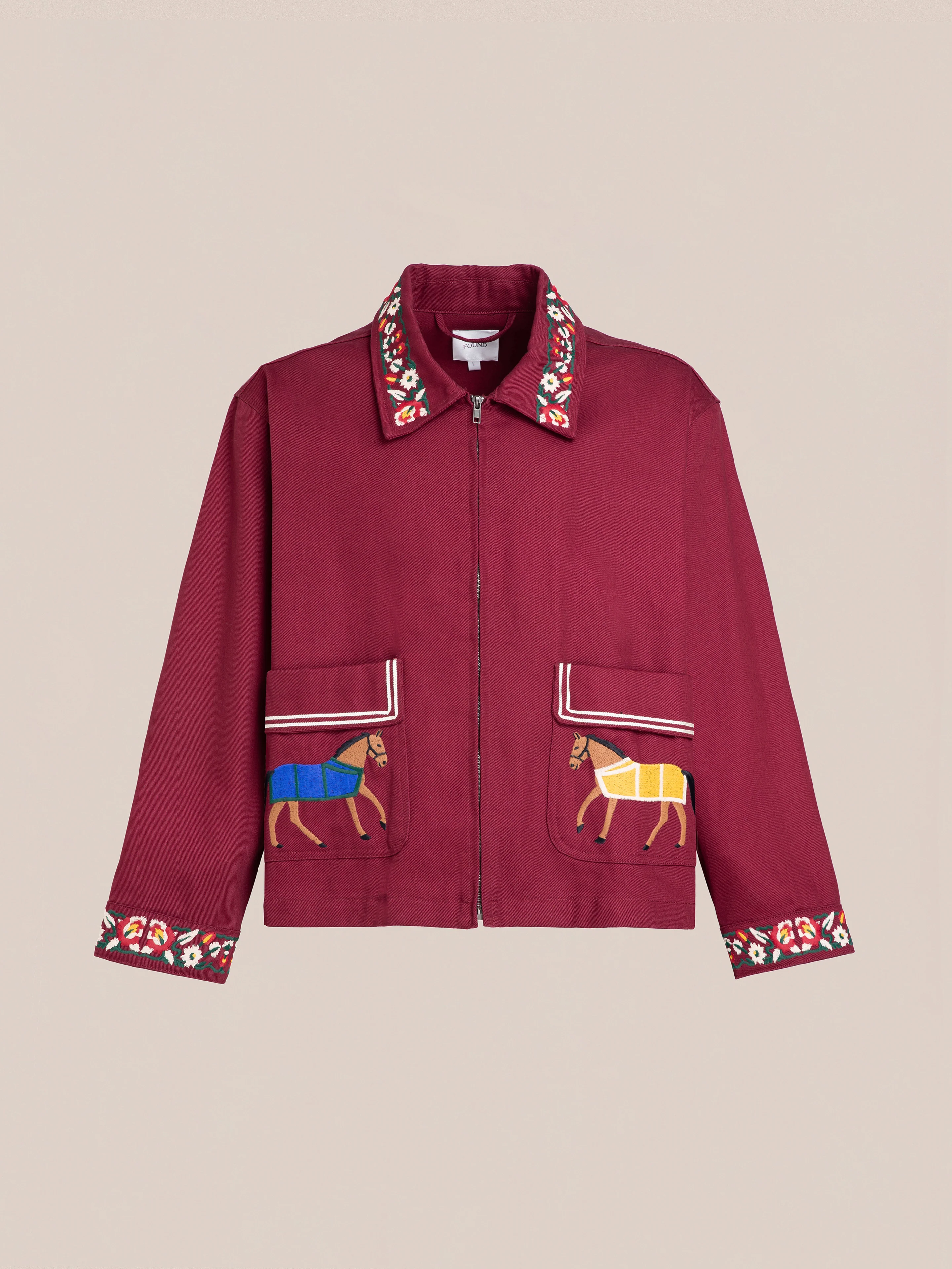 Oxblood Horse Equine Jacket - Image 5
