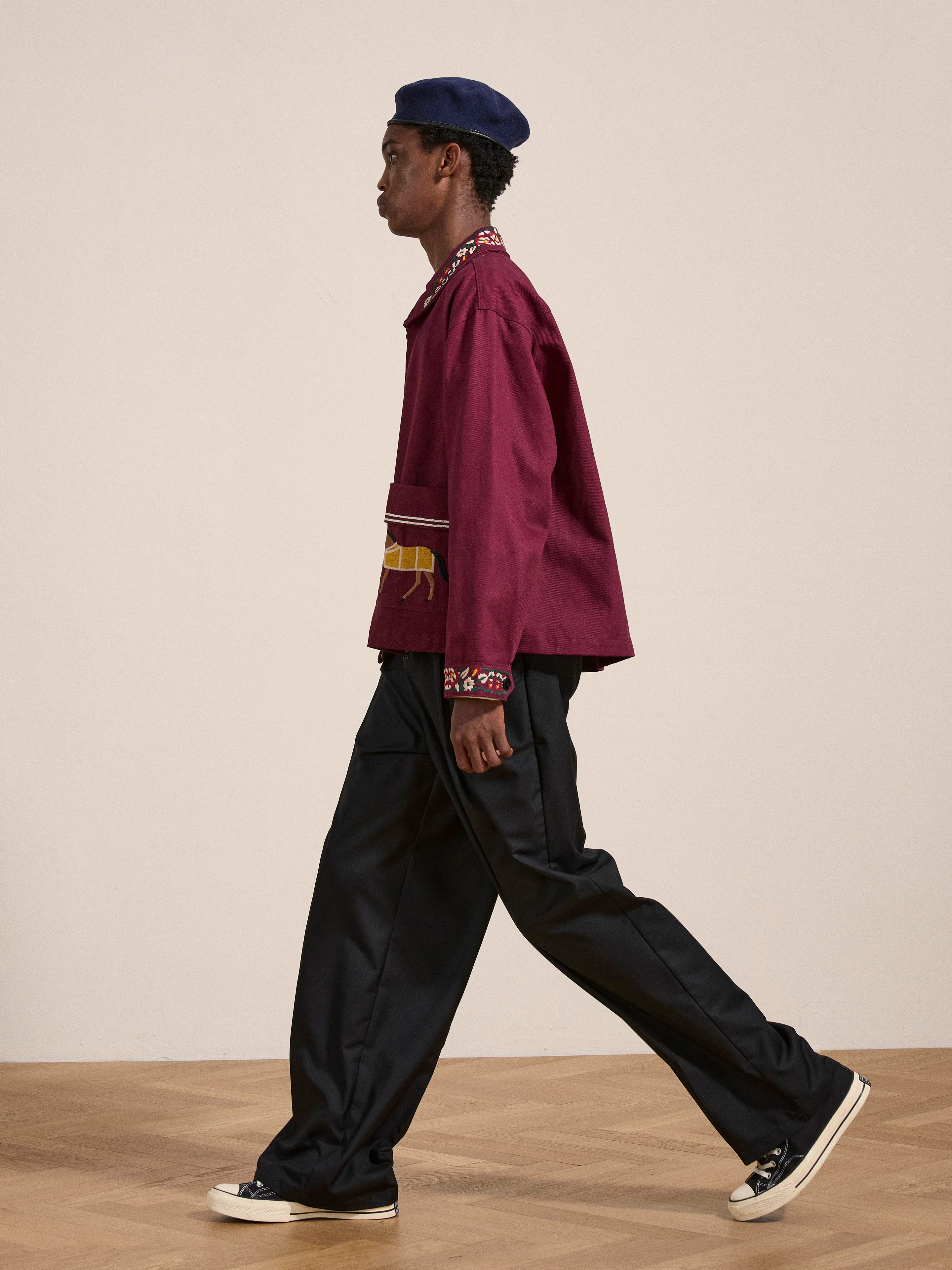 Oxblood Horse Equine Jacket - Image 7