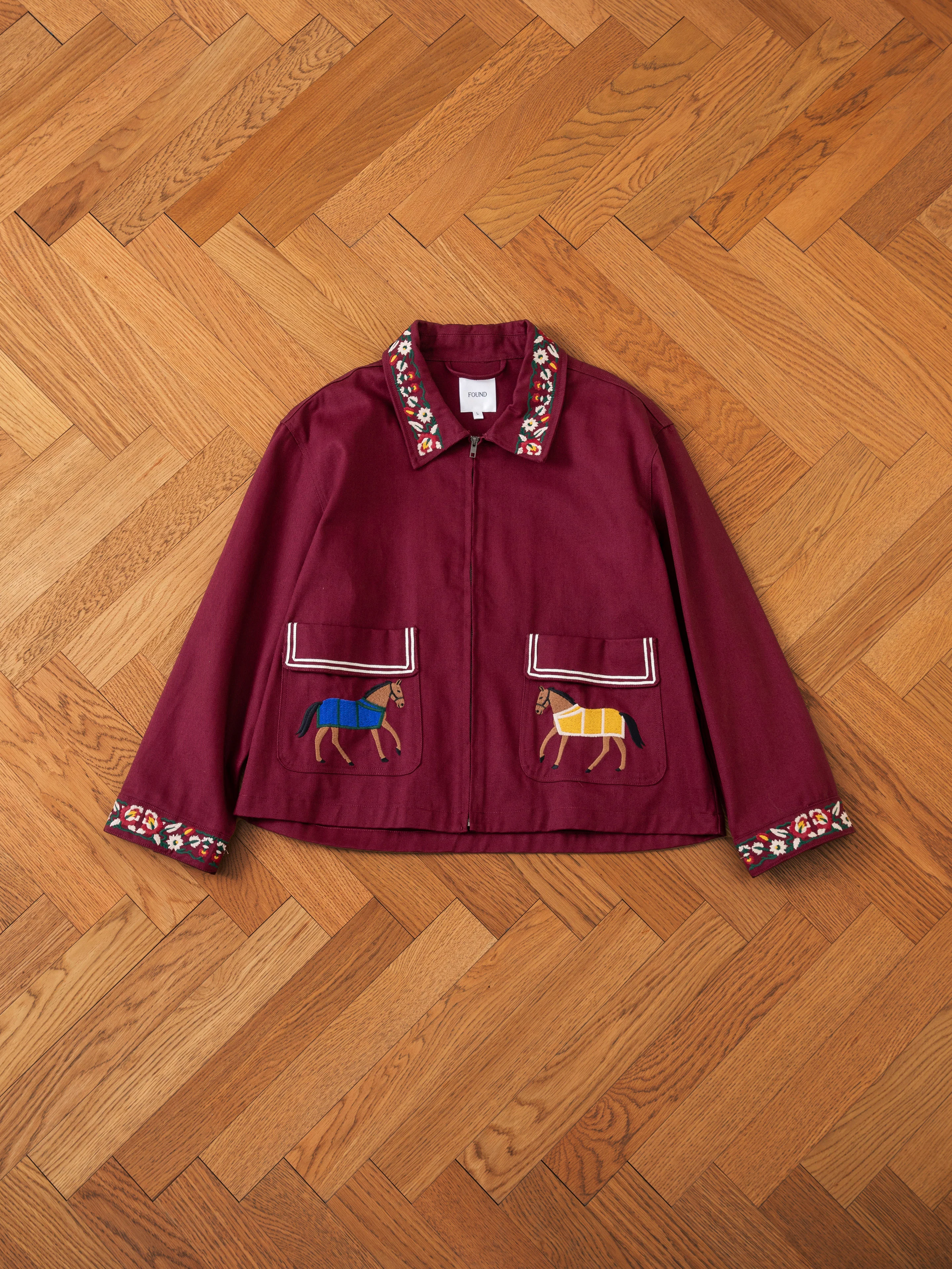 Oxblood Horse Equine Jacket - Image 8