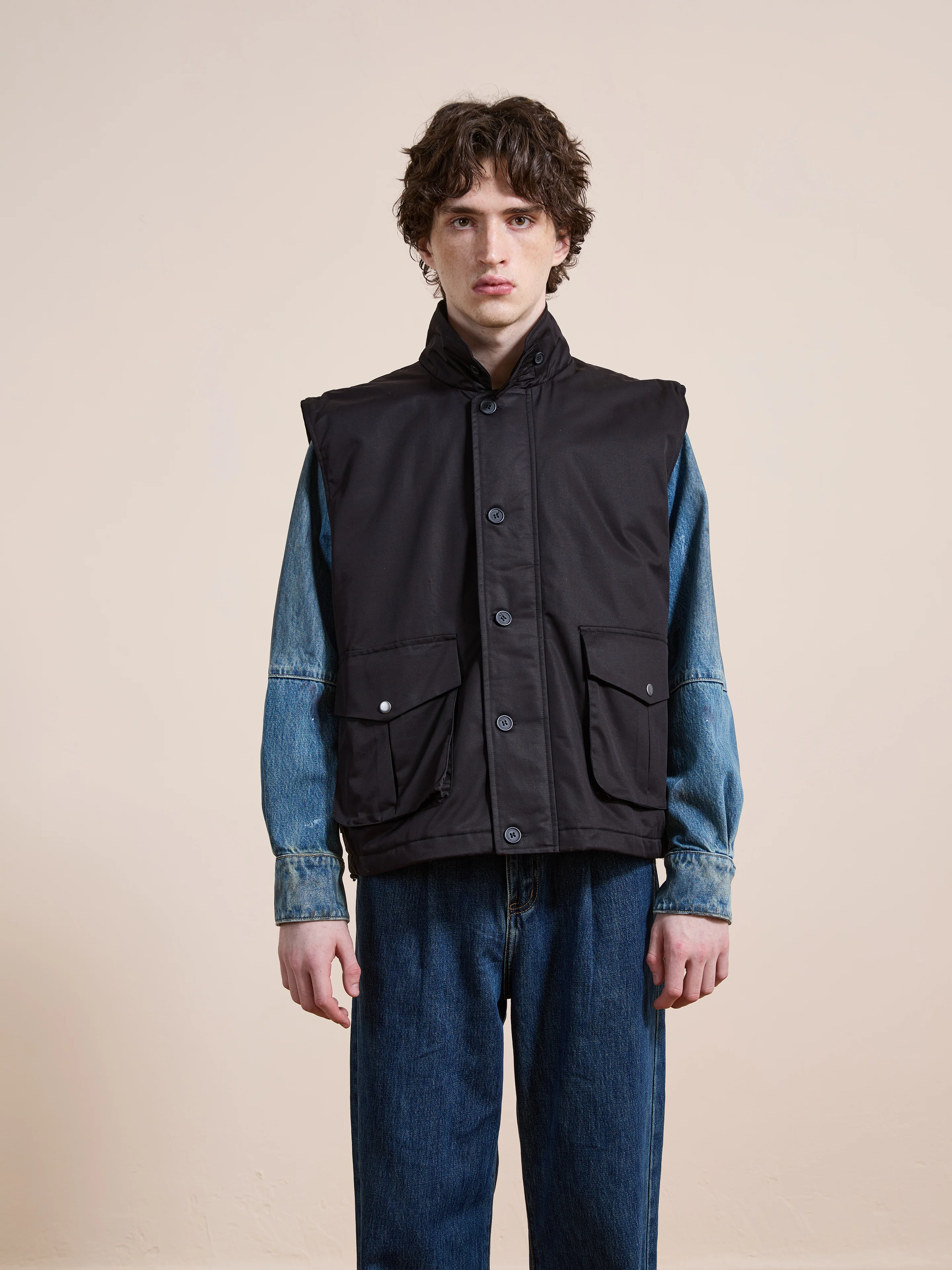 Padded Cargo Vest - Image 3