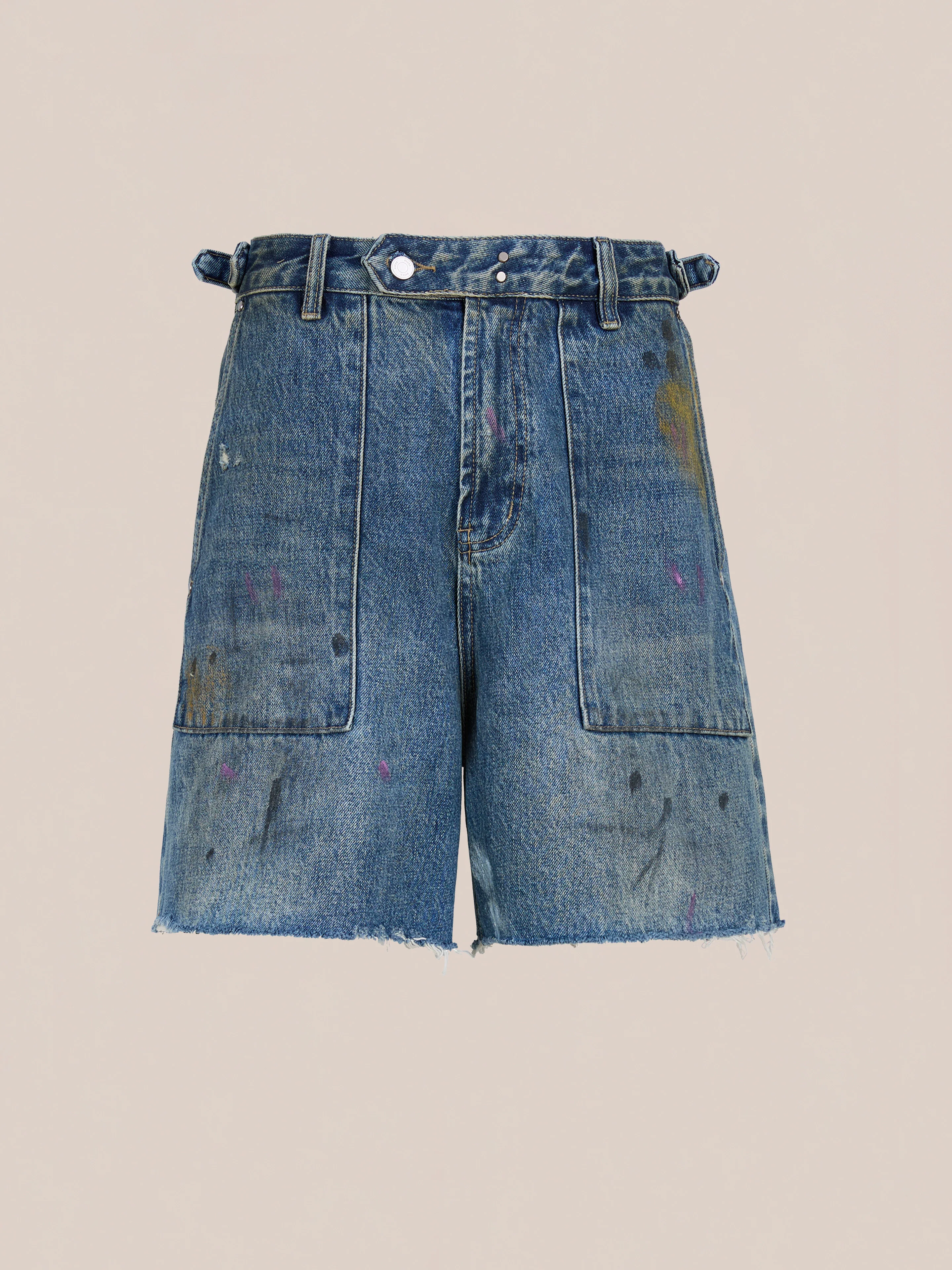 Paint Studio Denim Shorts - Image 3