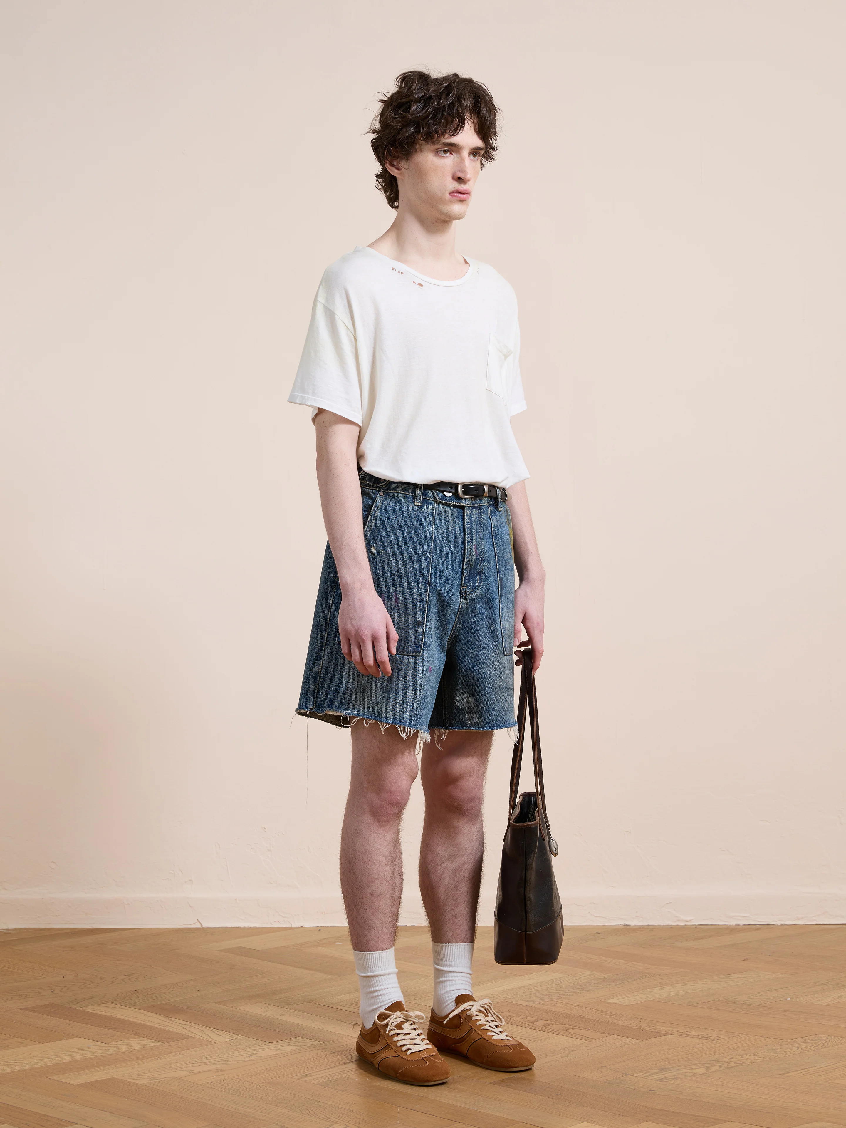 Paint Studio Denim Shorts - Image 7