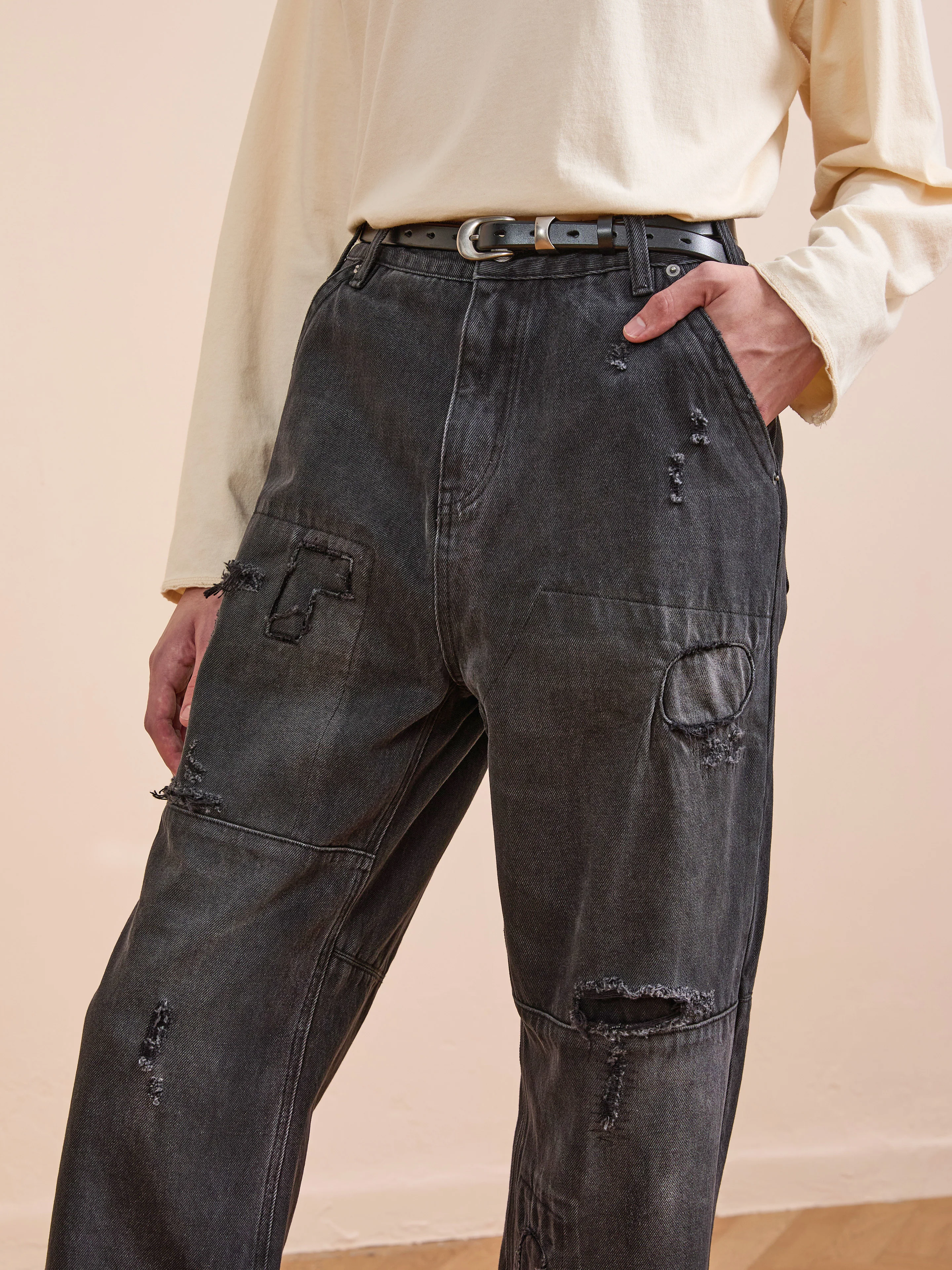 Painter Repaired Jeans - Image 2