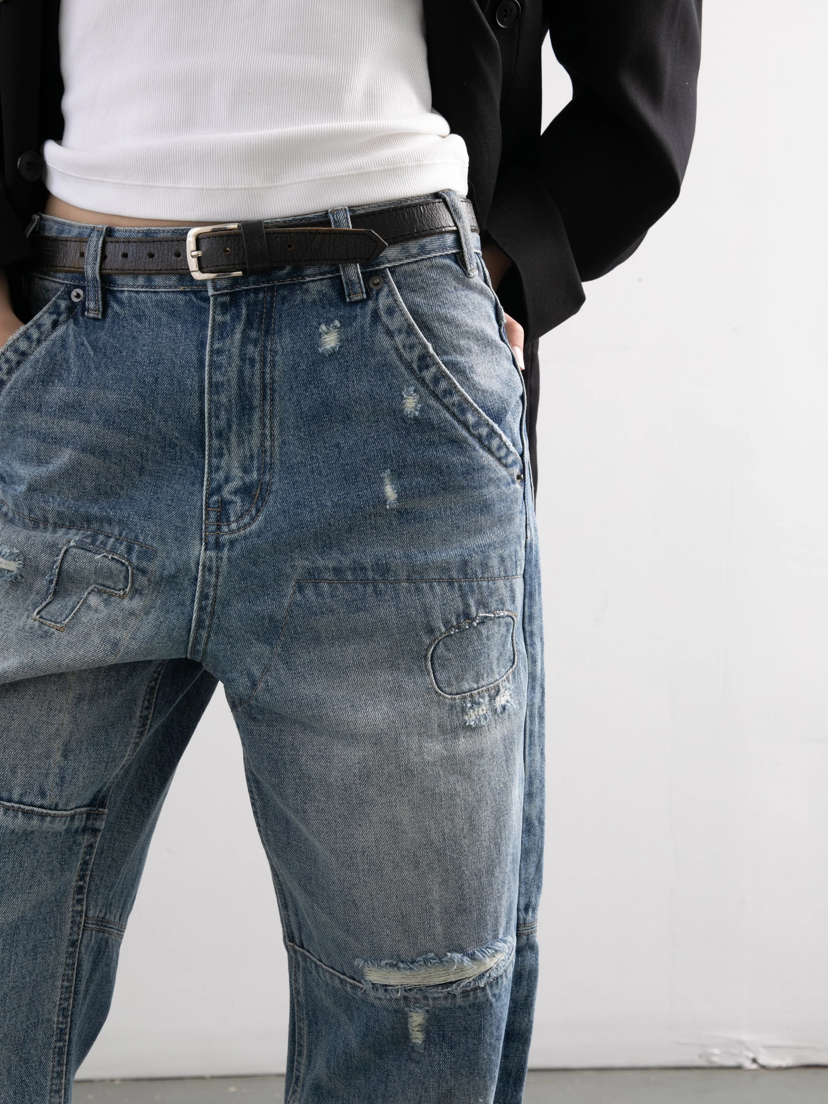 Painter Repaired Jeans - Image 10