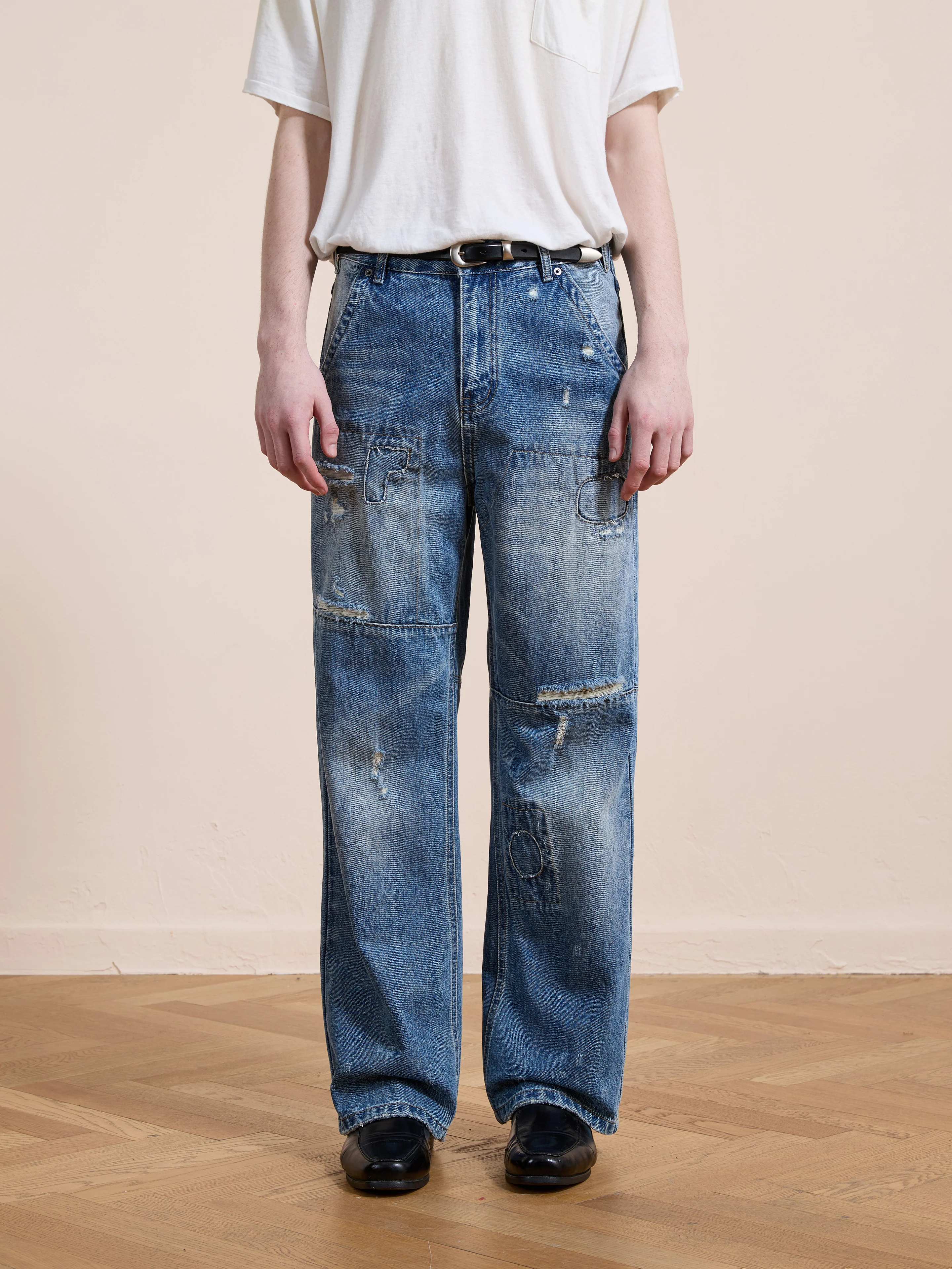 Painter Repaired Jeans - Image 14