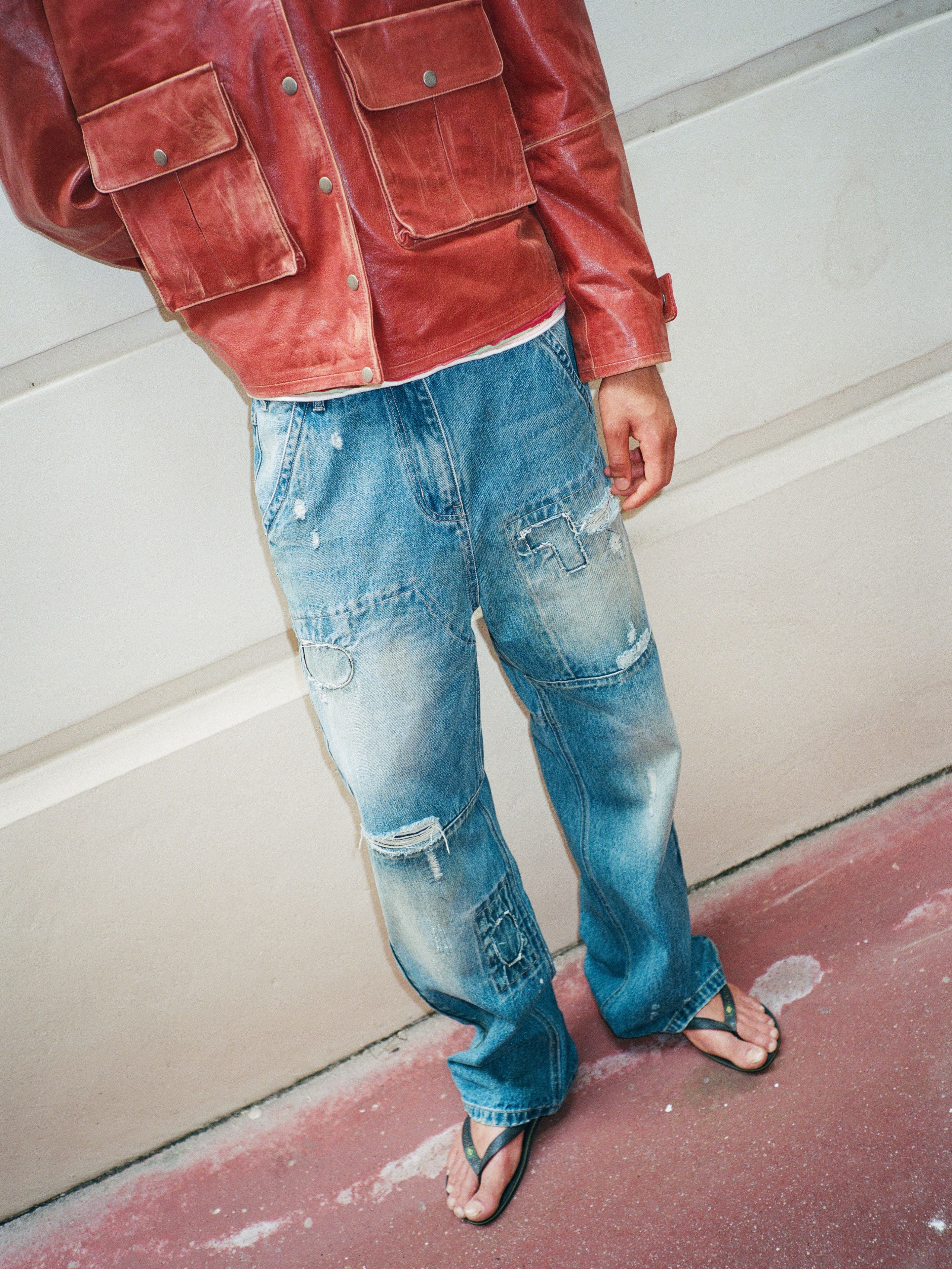 Painter Repaired Jeans - Image 2