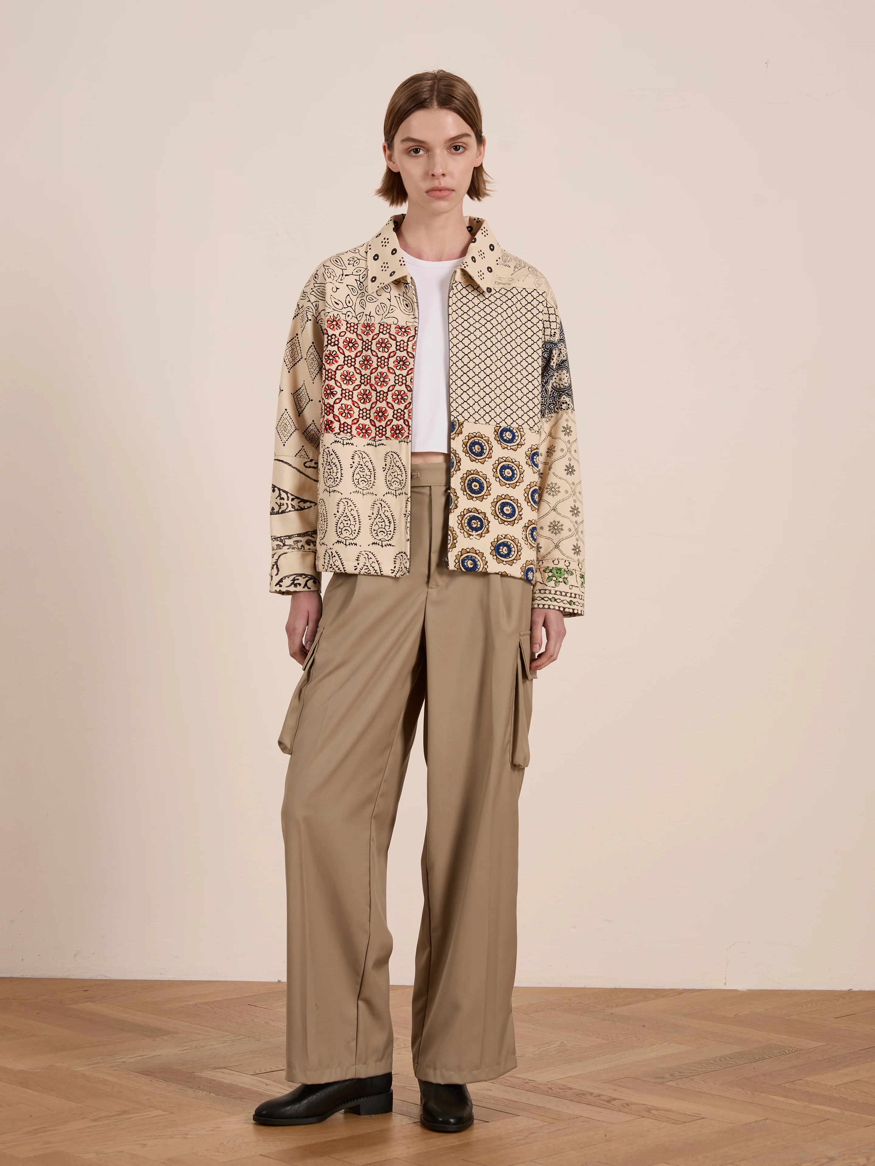 Paisley Mosaic Work Jacket - Image 10