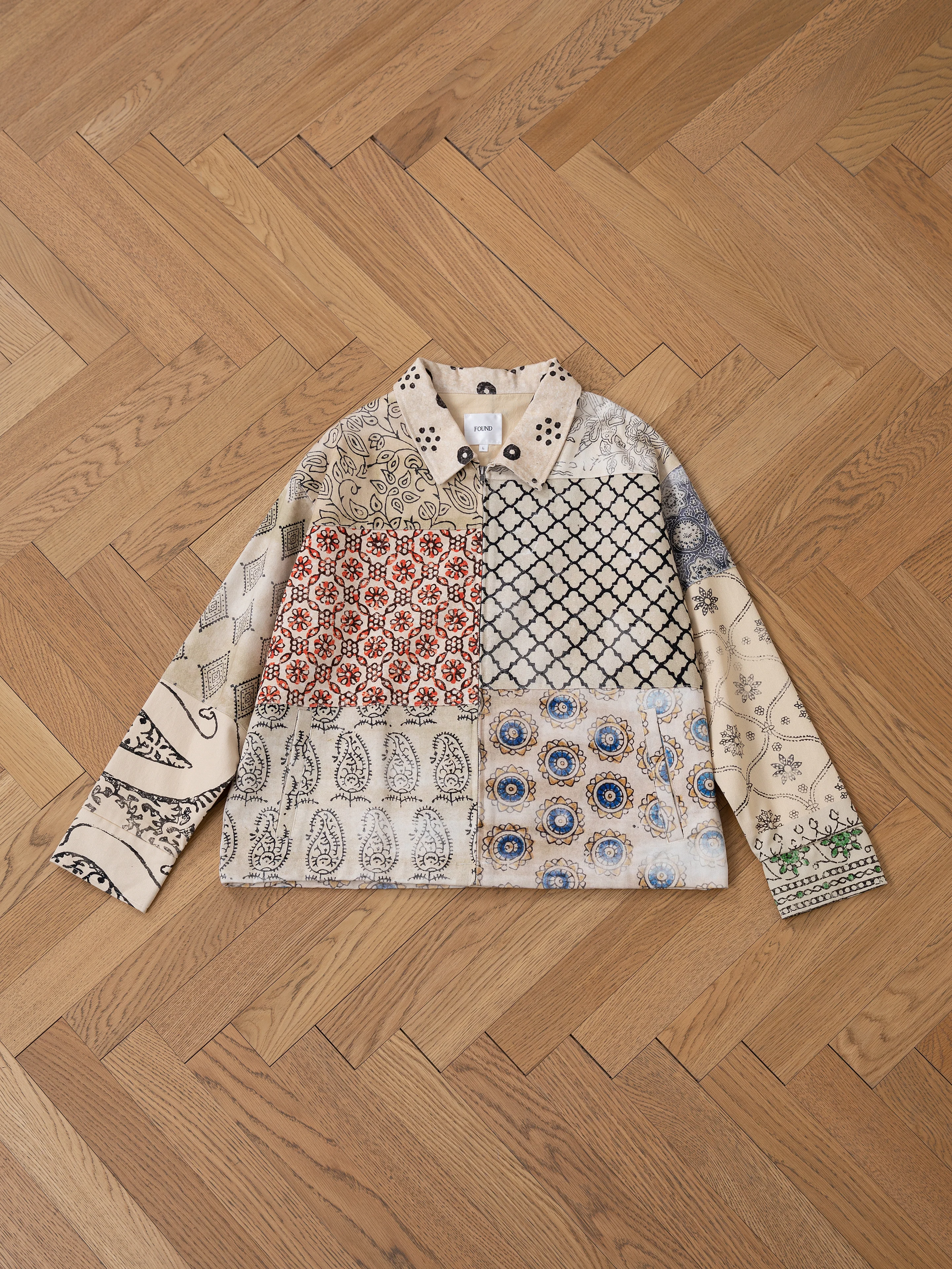 Paisley Mosaic Work Jacket - Image 11