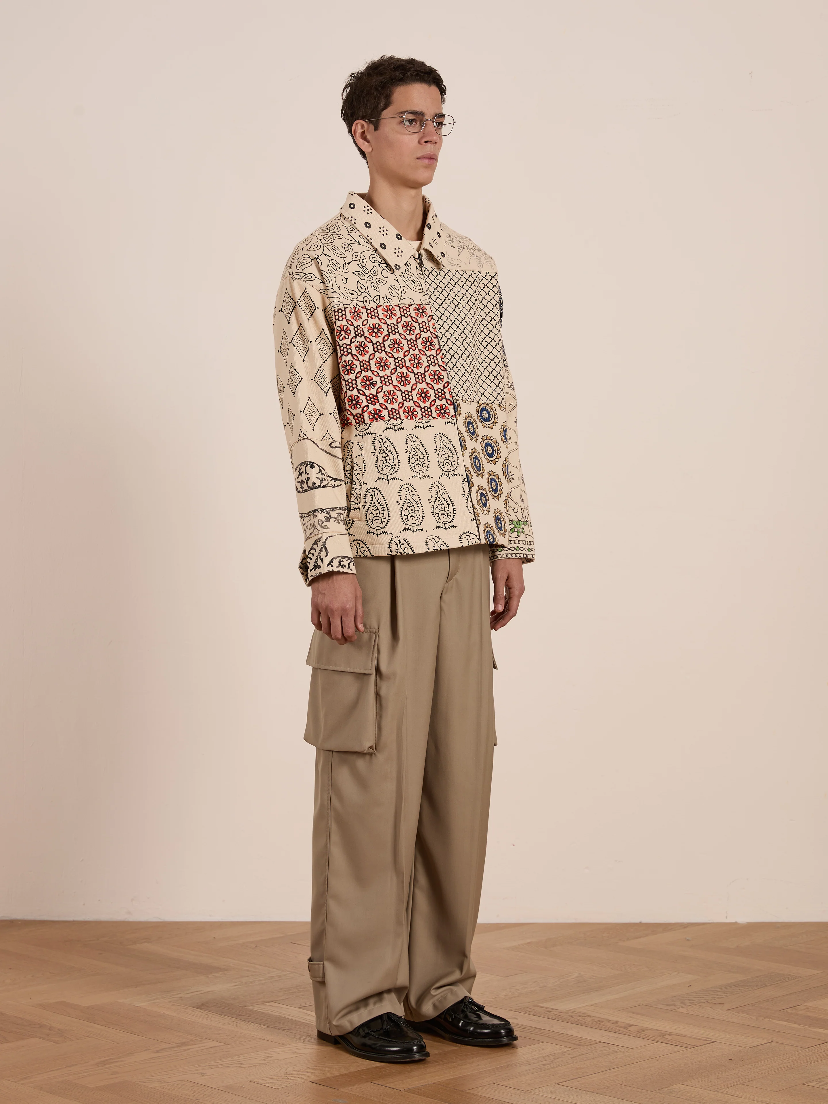 Paisley Mosaic Work Jacket - Image 12