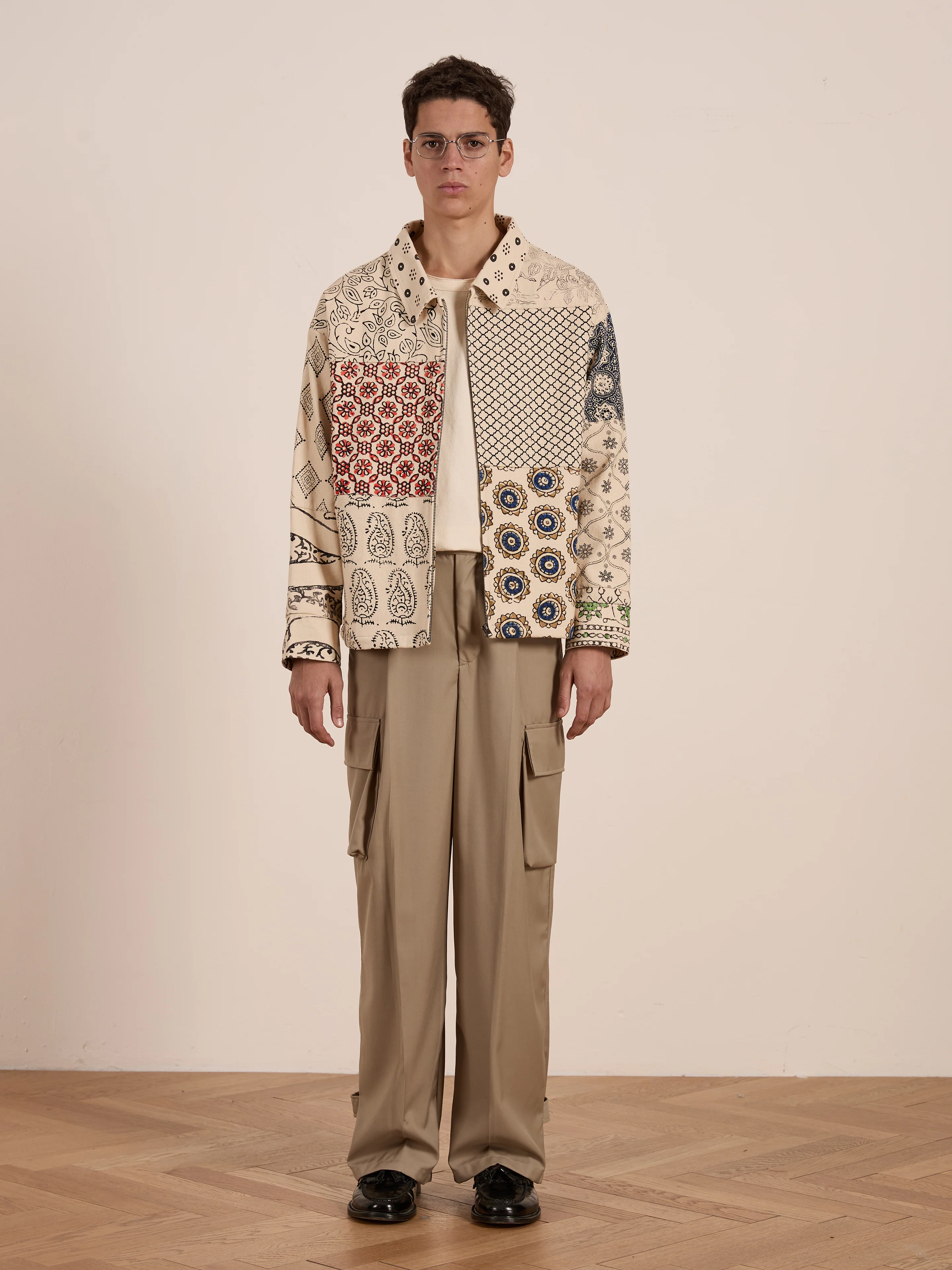 Paisley Mosaic Work Jacket - Image 4
