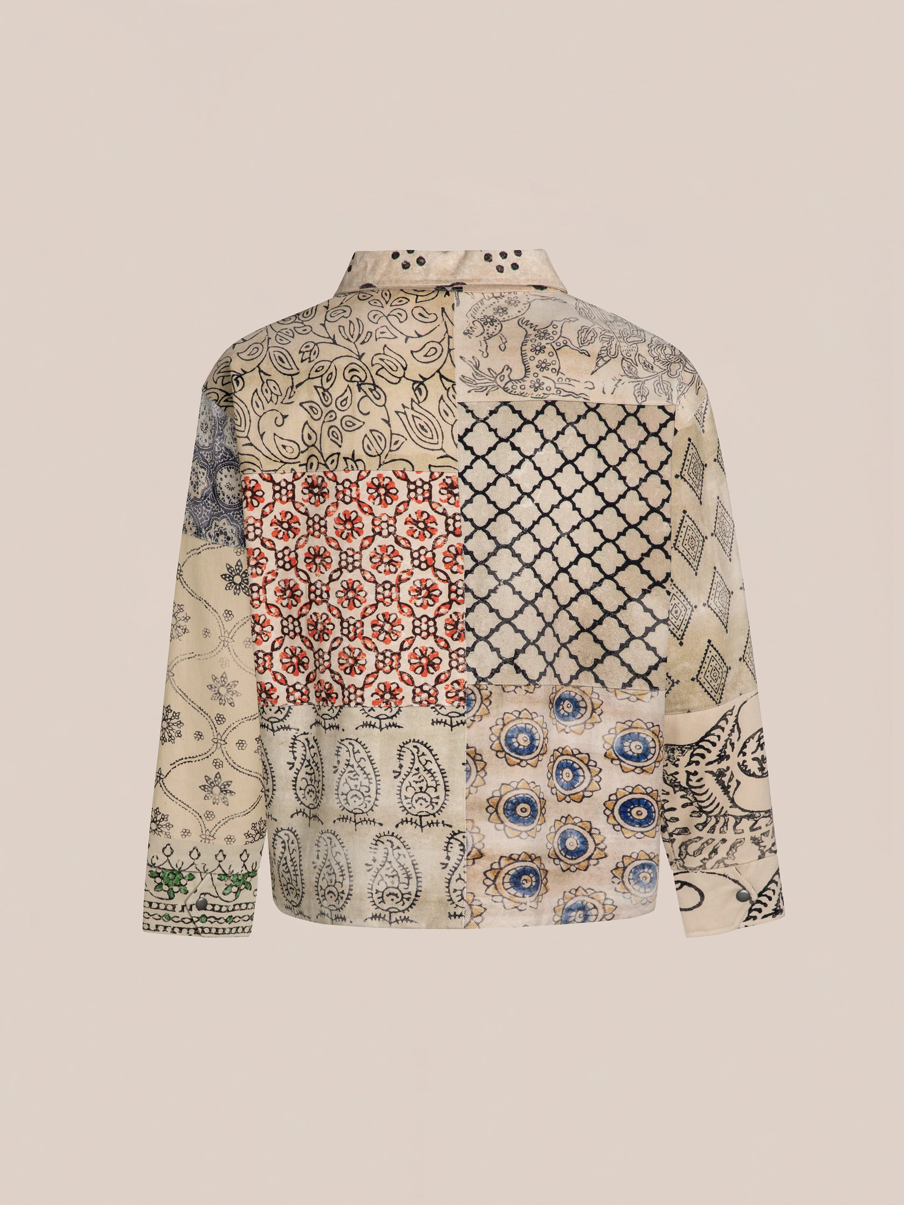 Paisley Mosaic Work Jacket - Image 6