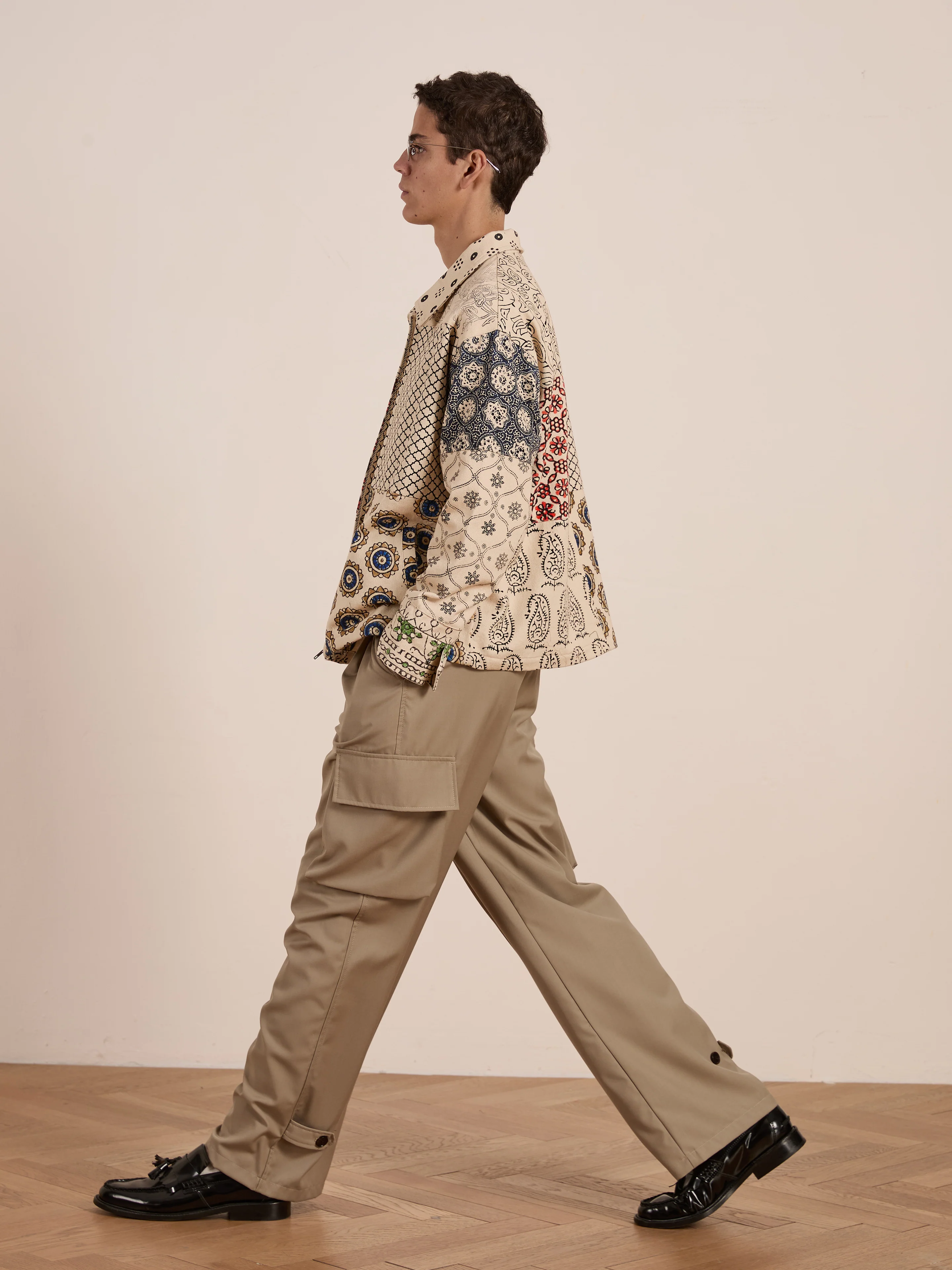 Paisley Mosaic Work Jacket - Image 7