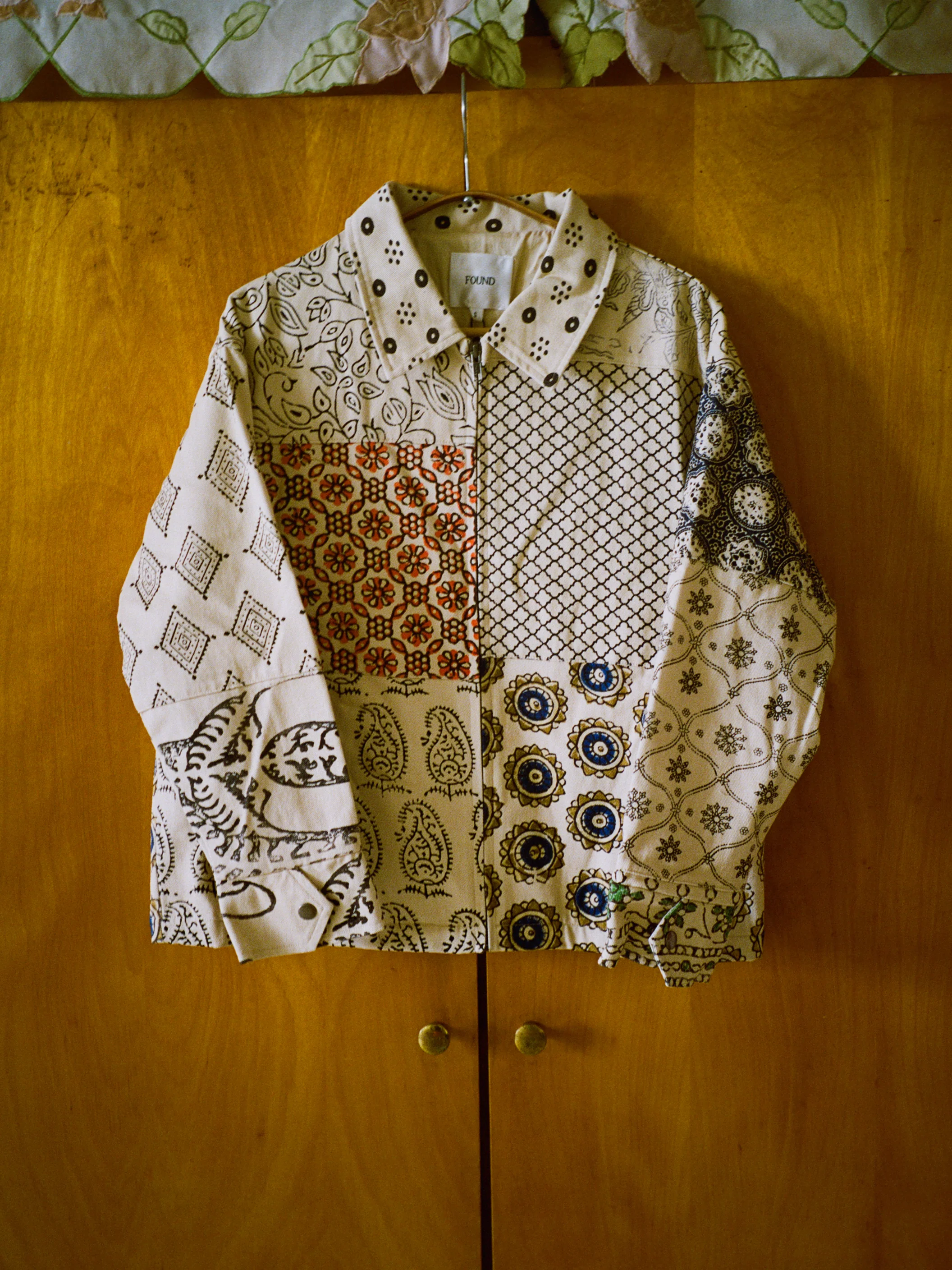 Paisley Mosaic Work Jacket - Image 8