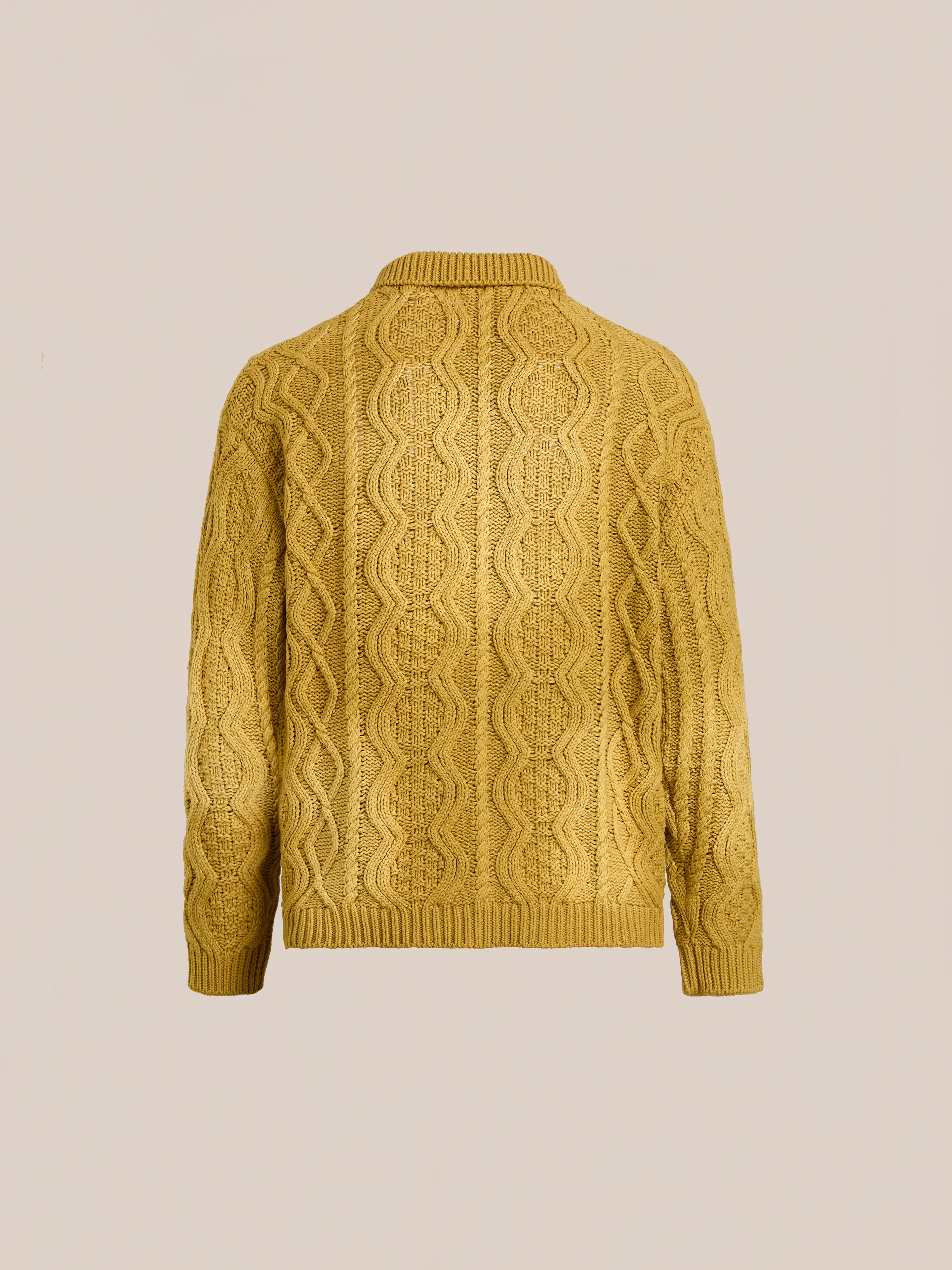Cable Knit Buttoned Cardigan - Image 5