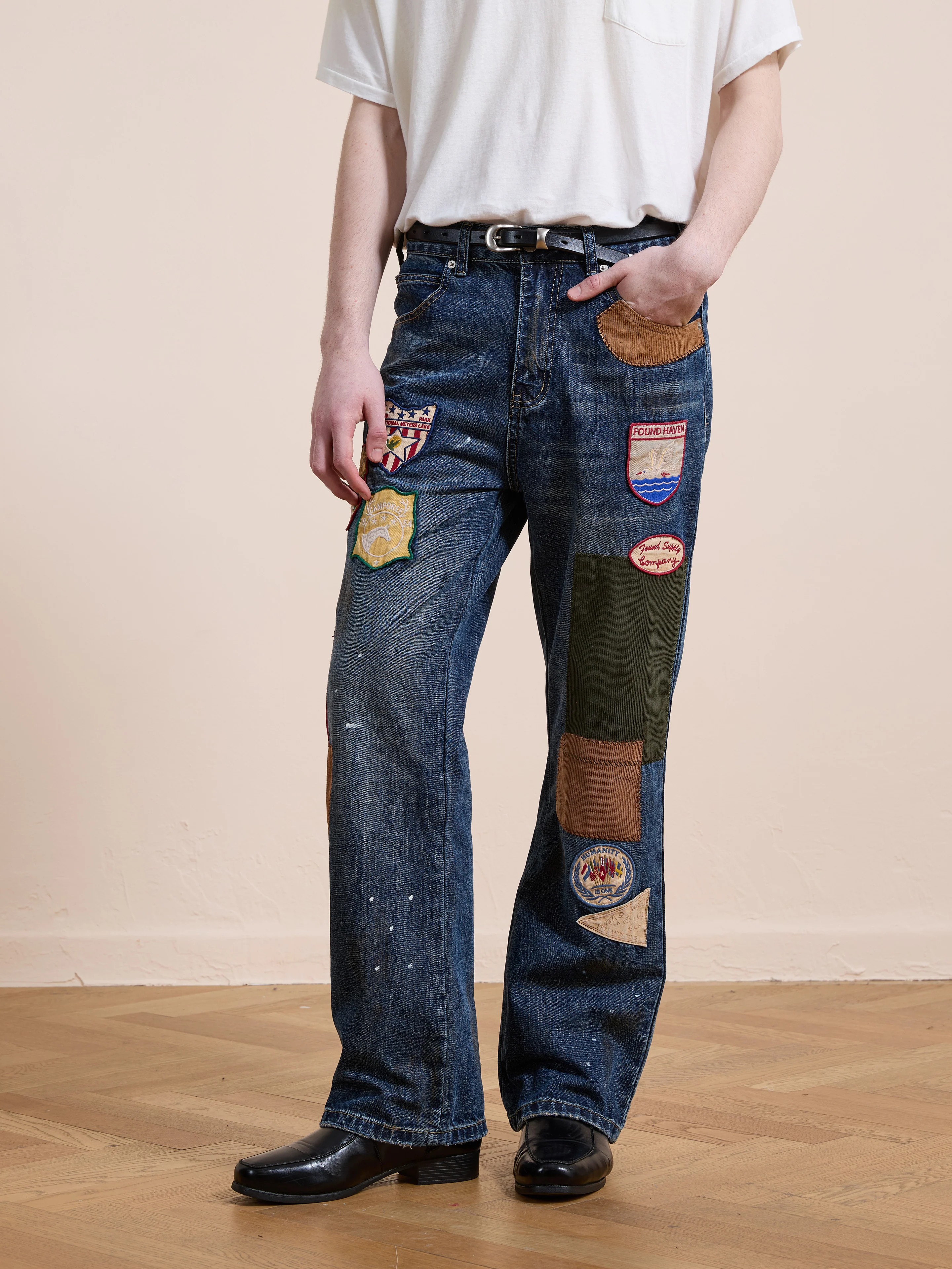 Patchwork Jeans