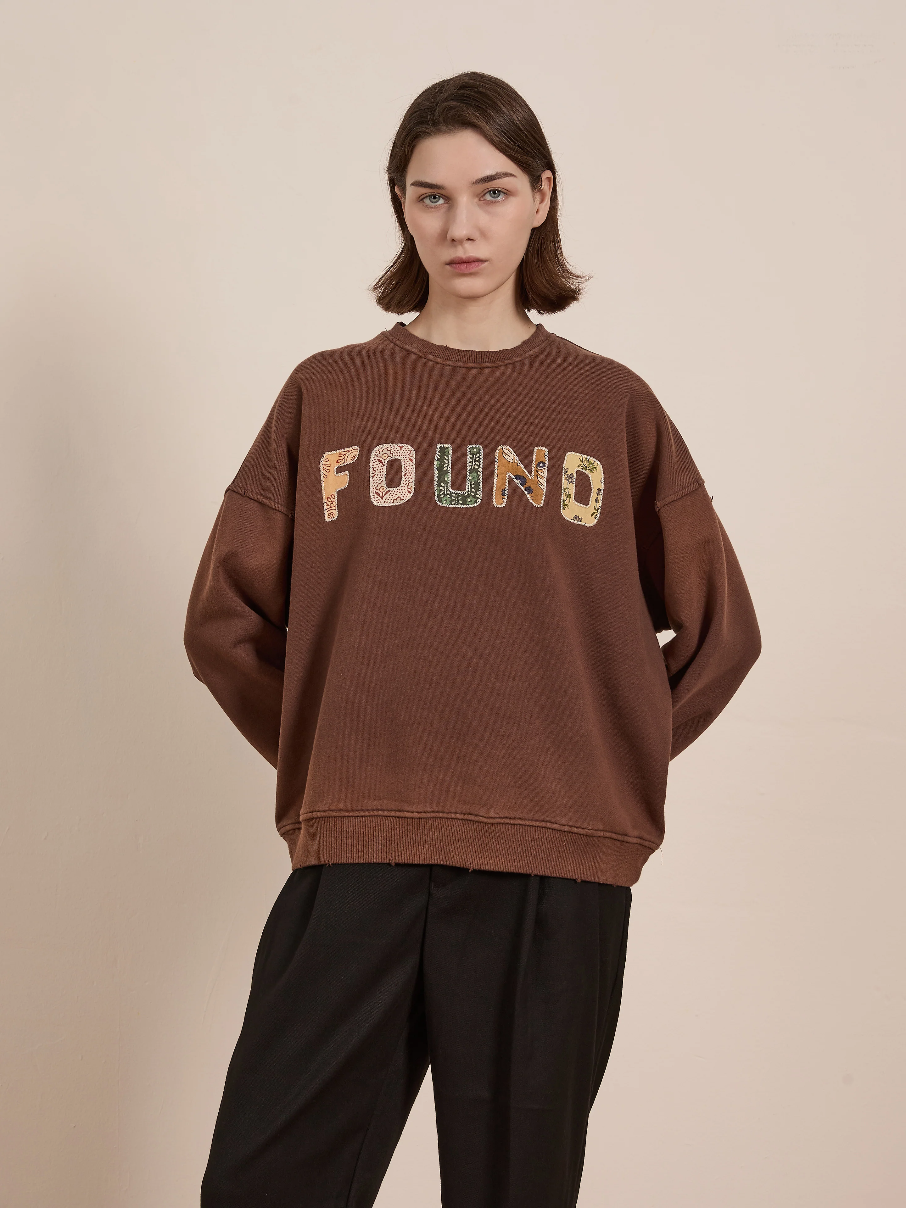 Patterned Logo Crewneck - Image 11