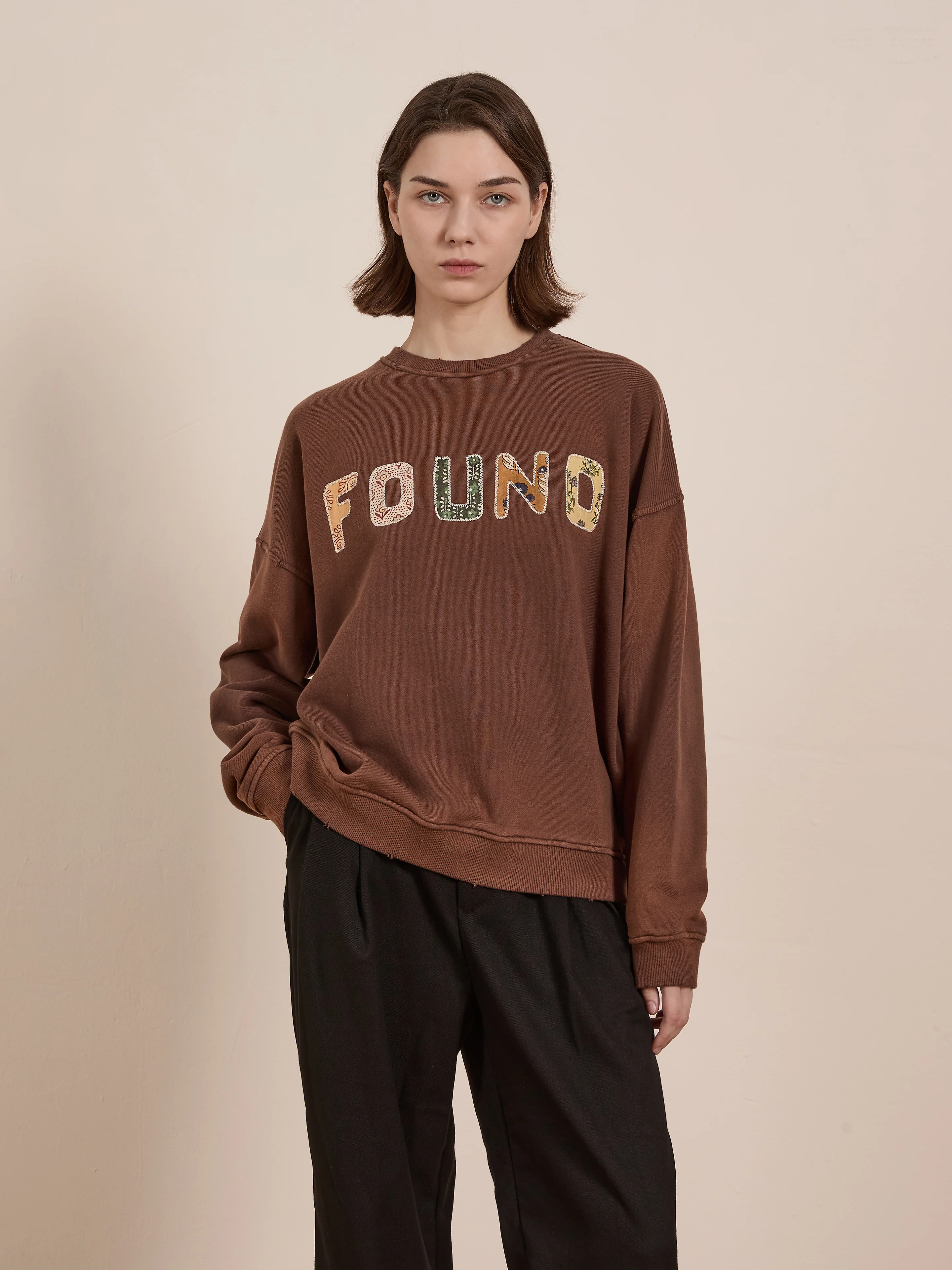 Patterned Logo Crewneck - Image 12