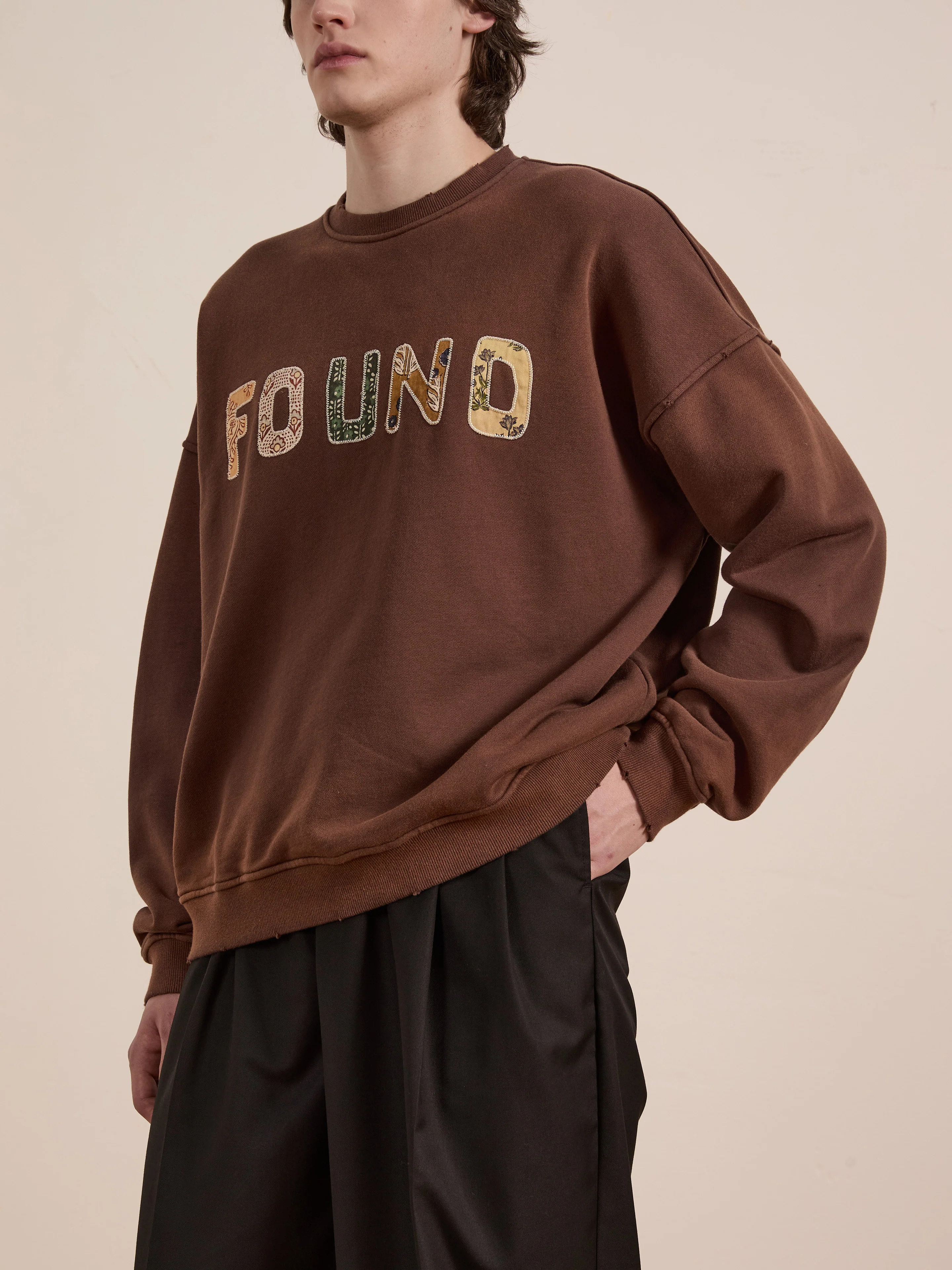 Patterned Logo Crewneck - Image 2