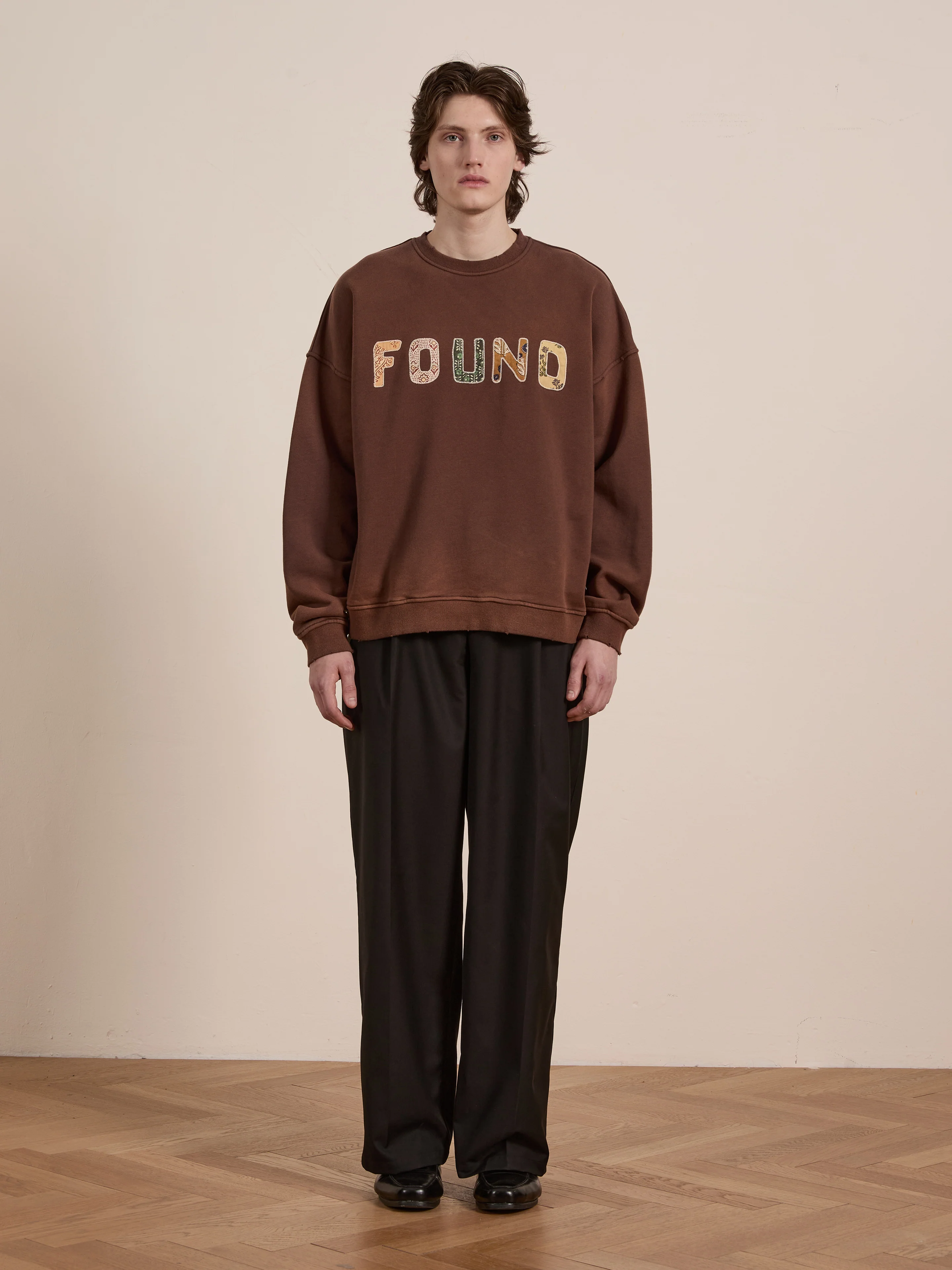 Patterned Logo Crewneck - Image 3