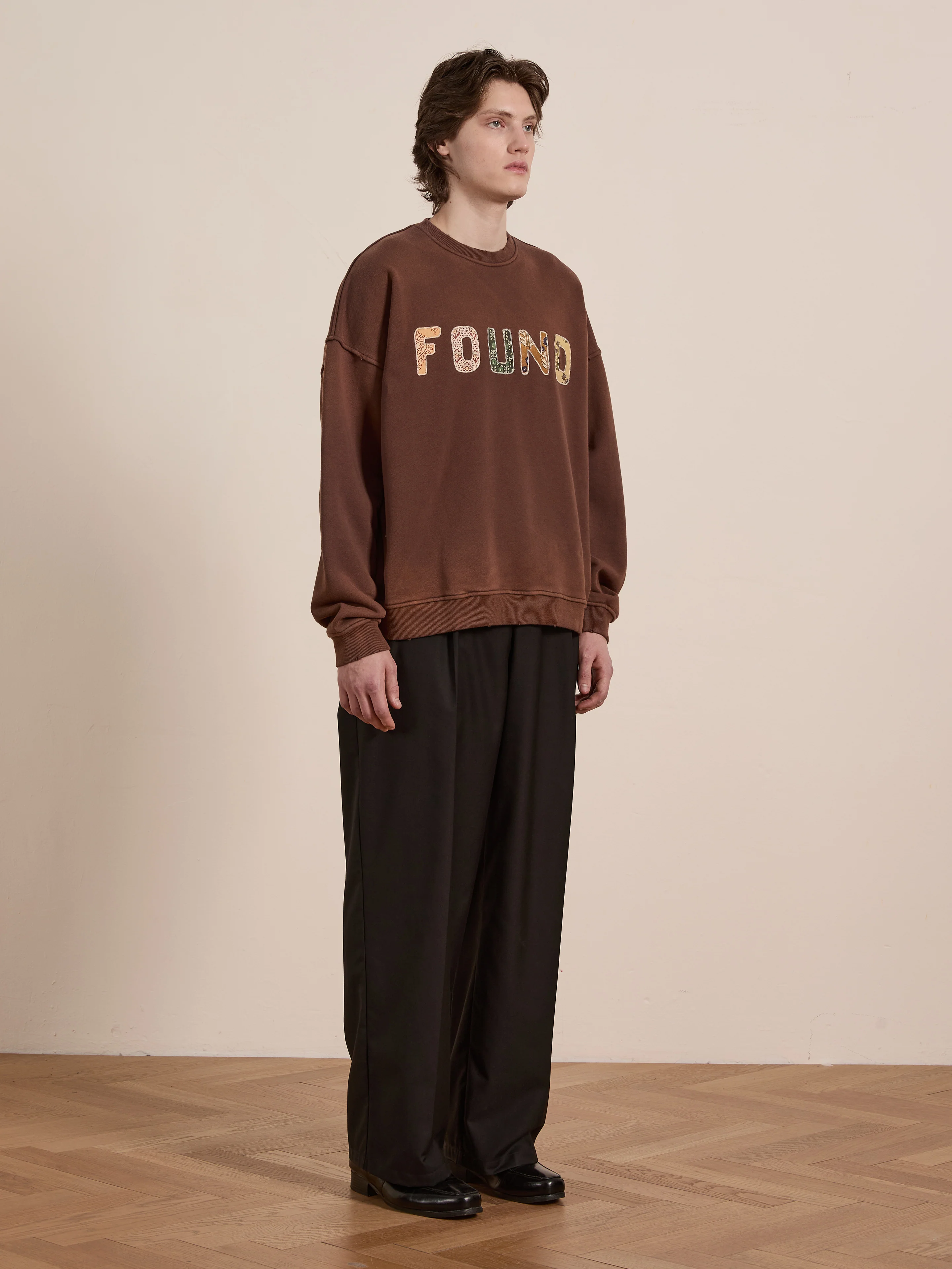Patterned Logo Crewneck - Image 8