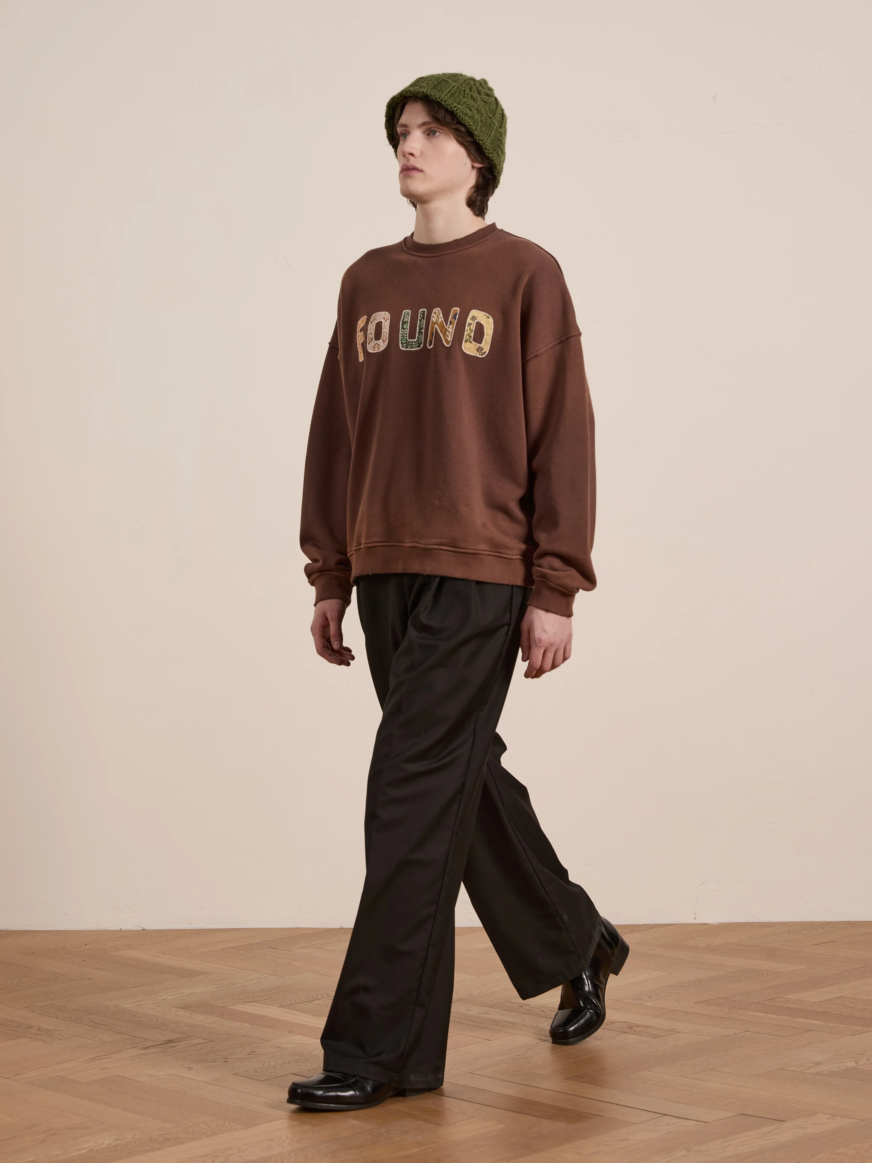 Patterned Logo Crewneck - Image 9