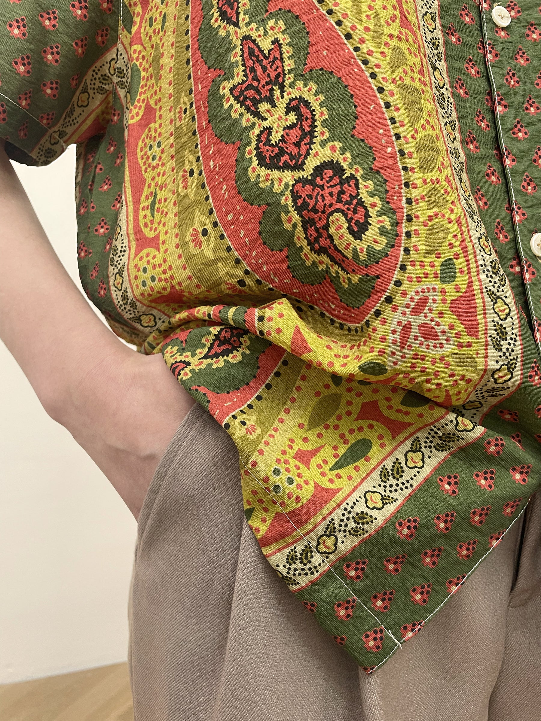 Pench Paisley SS Camp Shirt - Image 10