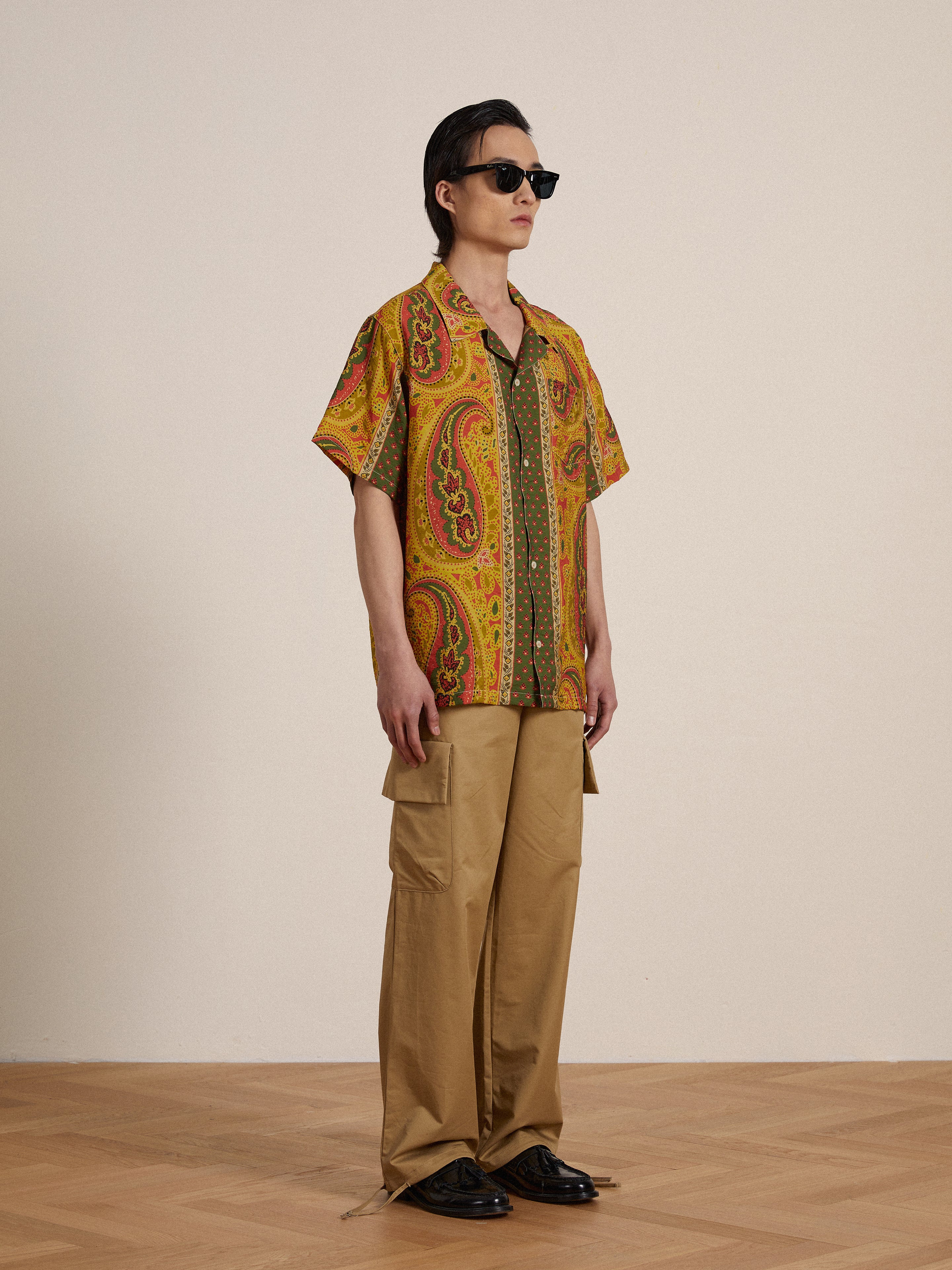 Pench Paisley SS Camp Shirt - Image 11