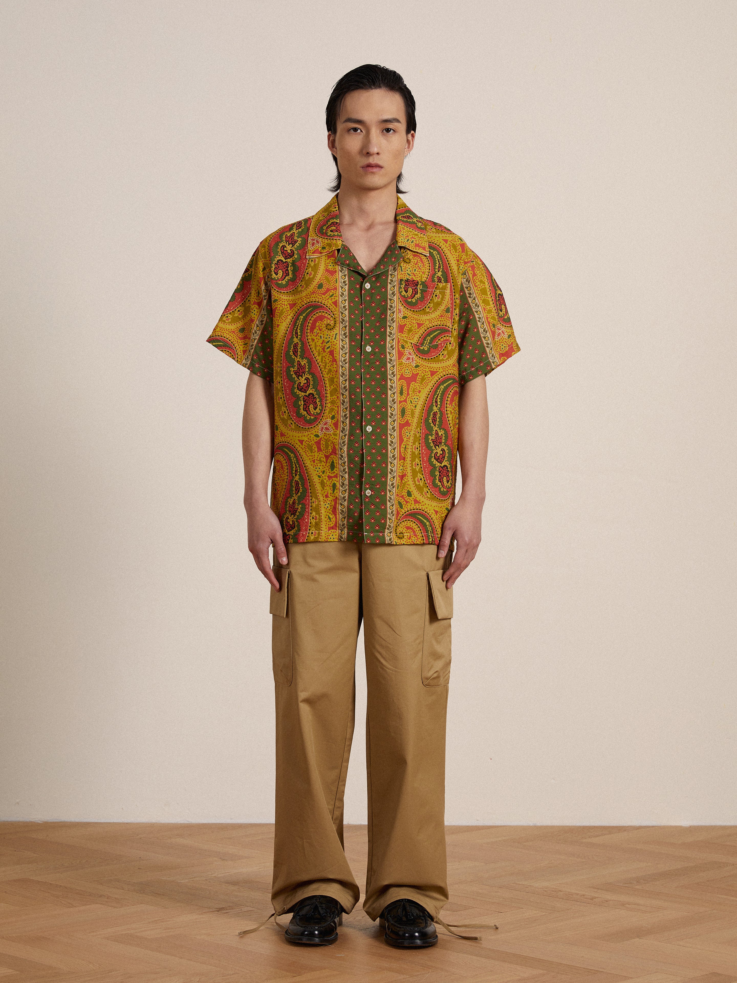 Pench Paisley SS Camp Shirt - Image 2