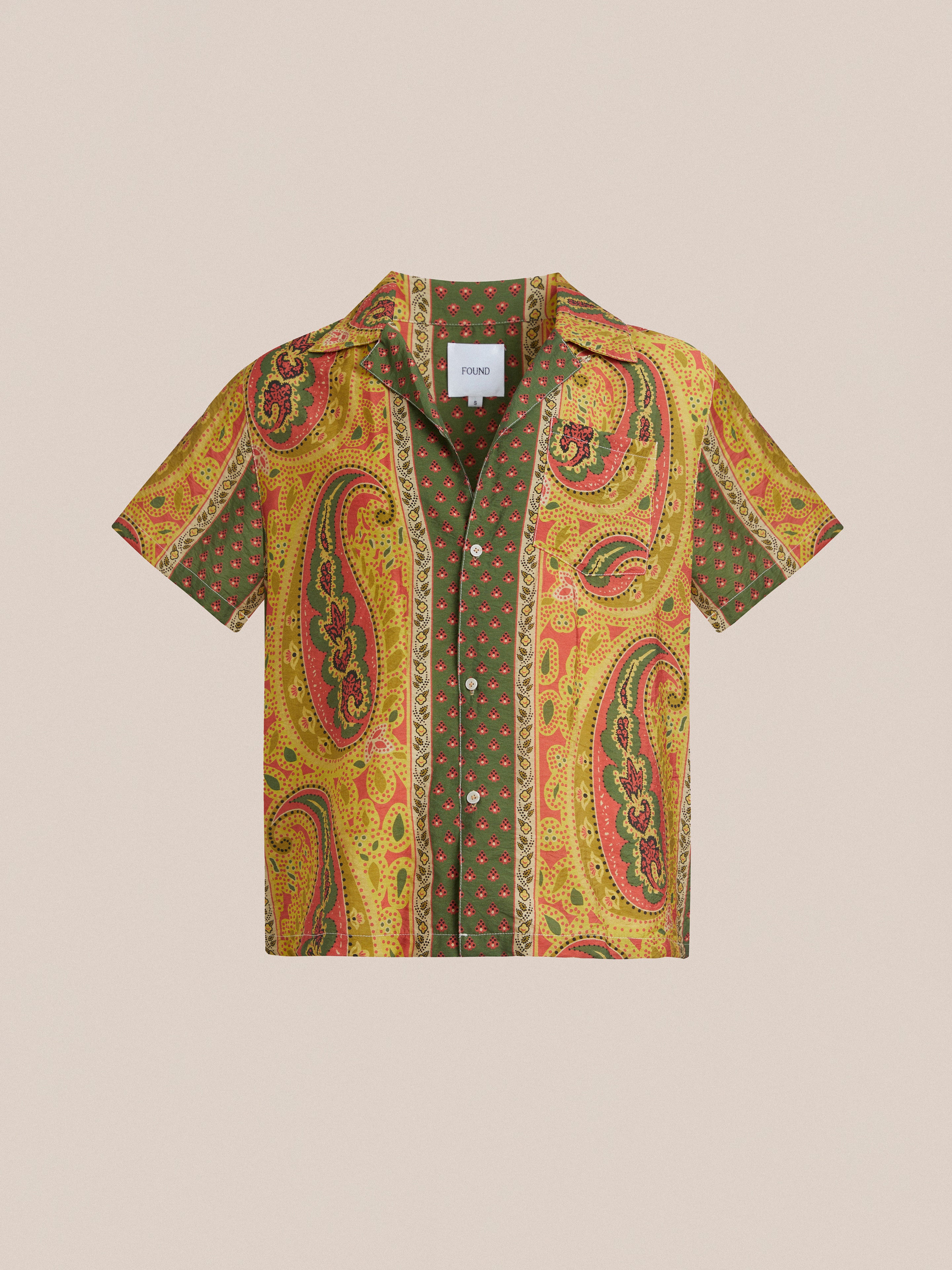 Pench Paisley SS Camp Shirt - Image 5
