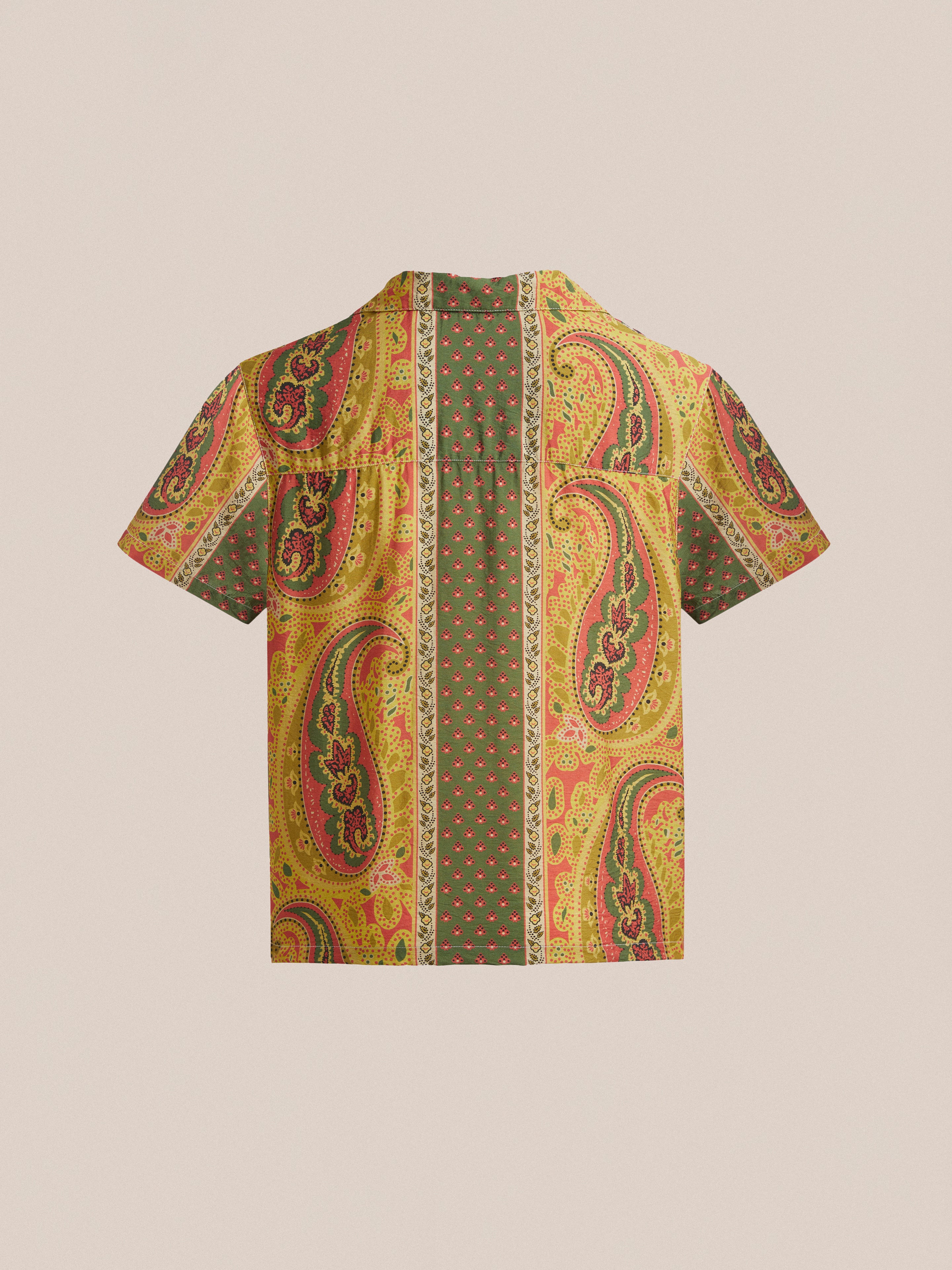 Pench Paisley SS Camp Shirt - Image 6