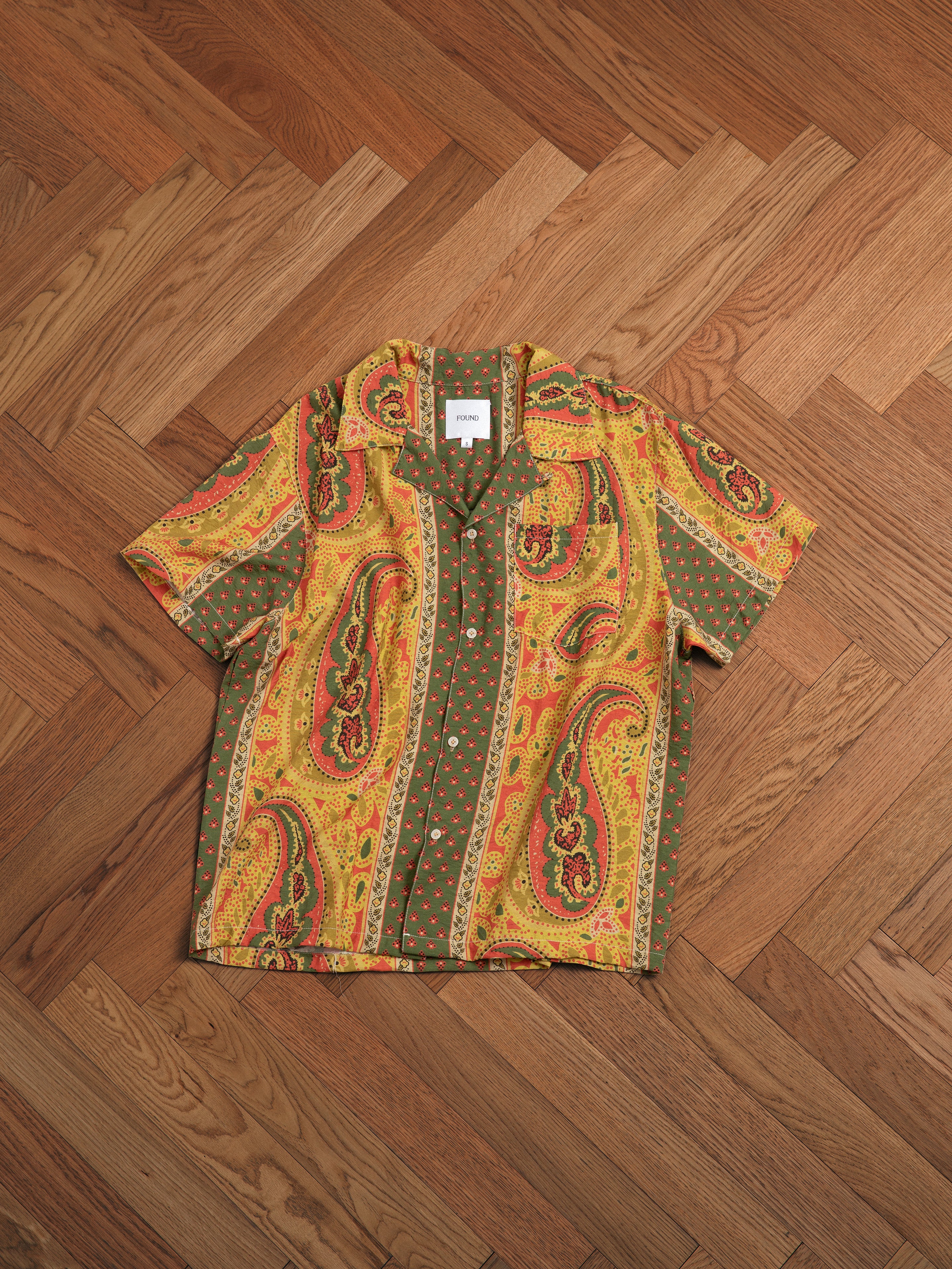 Pench Paisley SS Camp Shirt - Image 9