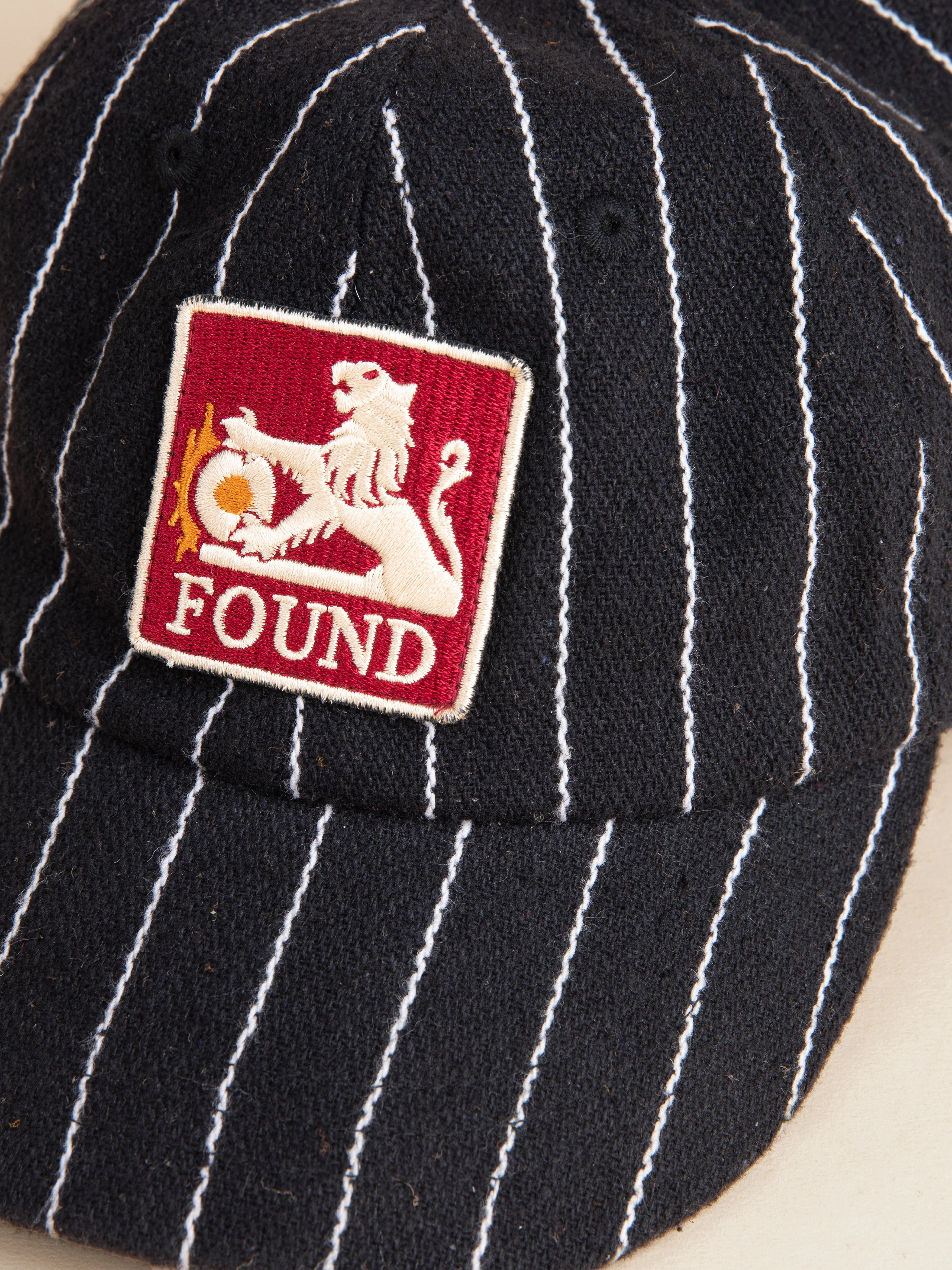 Pinstripe Lion Cap - Image 3