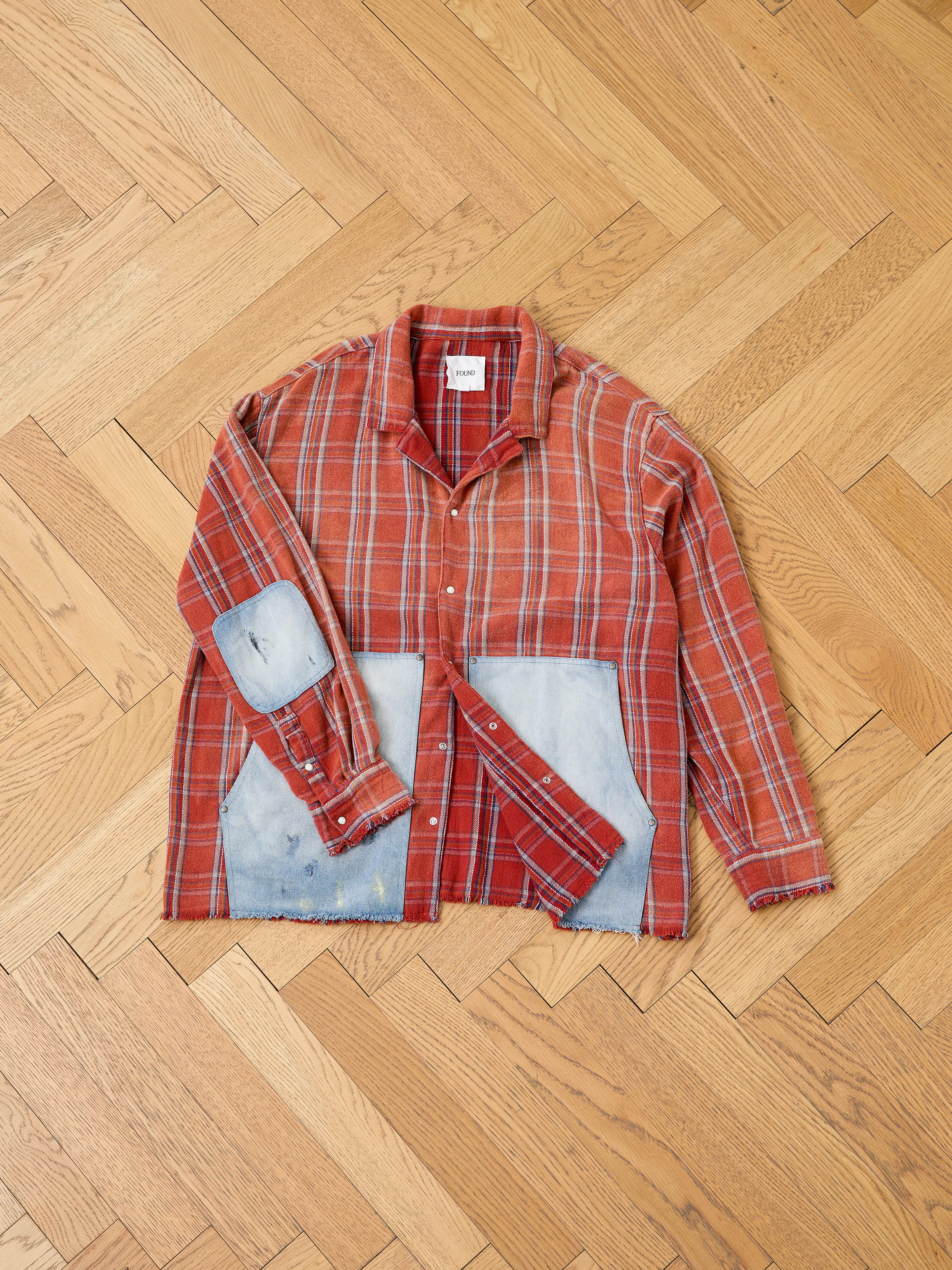 Plaid Denim Shirt - Image 13